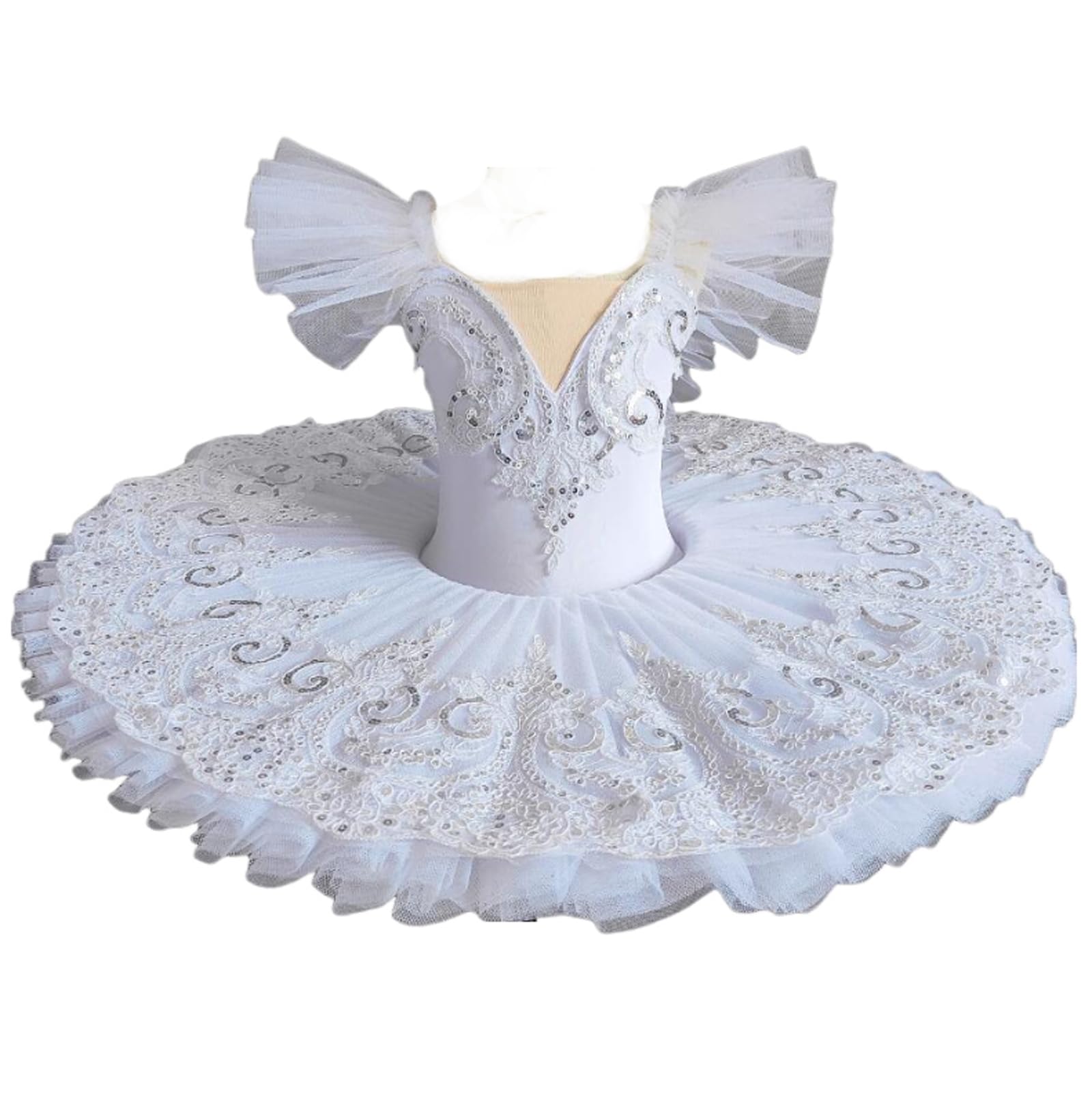 Costume Da Ballerina Per Pancake, Ballerina, Tutù Professionale, Per Ragazze, Per Pattinaggio - Foto 4