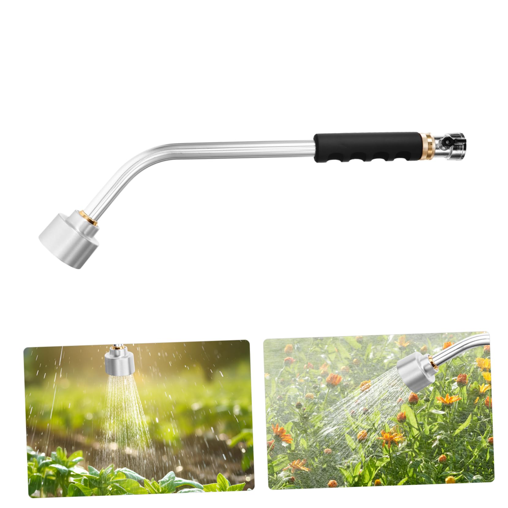 Gartenbewässerungsgerät mit Sommeratmosphäre Gartensprenger aus Legierung und Kunststoff Einfach zu Bedienen für Haus und Garten zur Pflanzenbewässerung
