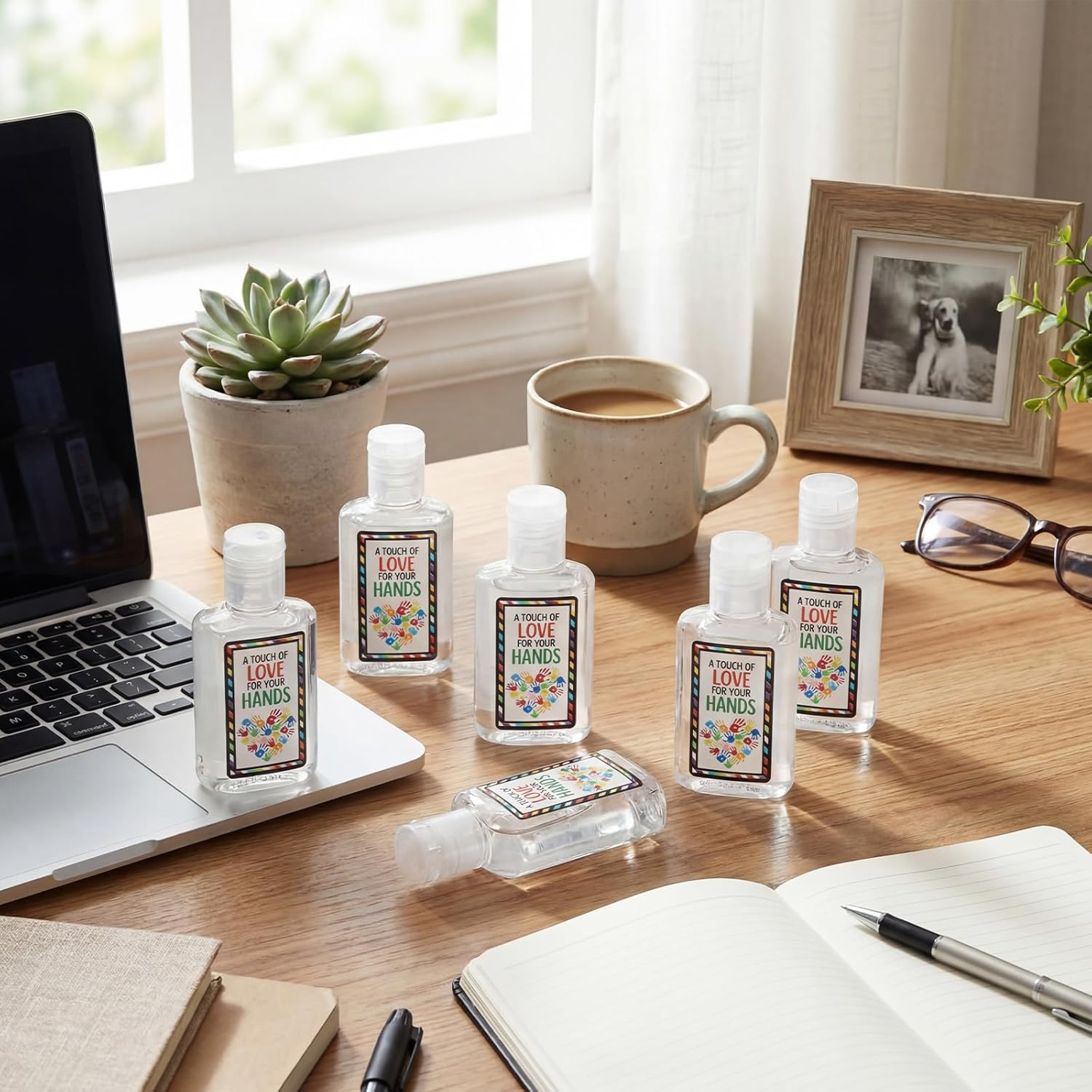 Leelosp 36 Sets Teacher Appreciation Gifts Bulk Mini Hand Soaps with Card and Organza Bags for Employee Teacher Nurse 1oz Travel Mini Hand Soap for Difference Maker Coworkers Office Staff Supplies