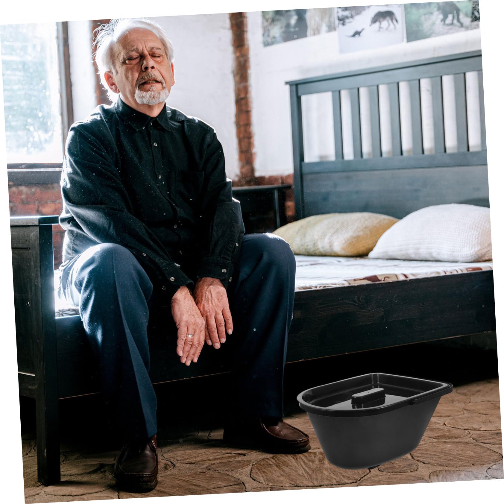 Accesorios De Baño Orinal Doméstico De Plástico Inodoro Portátil Para Adultos Escupidera Cubo De Orina Para Sanitarios Wc Uso Para Personas Mayores