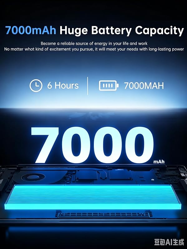 MALLRACE Laptop,18.5 Inch Laptops Computer with 7000 mAh Battery,AMD Ryzen 4300U (up to 3.7GHz),16GB DDR4 RAM 512GB SSD,AMD Radeon Graphics,WiFi,Dual Type-C,2026 Windows 11 Laptops for Multitasking image 5