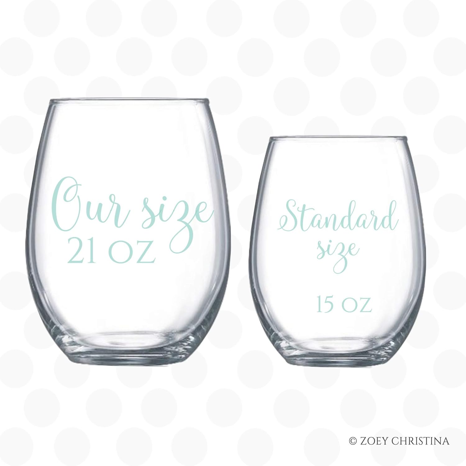 Thirty Stemless Wine Glass Gold 30th Birthday Gift for Women 0008 - Image 6