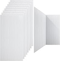 Vista 10 de Paquete de 10 Paneles de Pared Insonorizados Color Camello Despegar y Pegar Paneles Acústicos Grandes, 47"x24"x0.4" Panel de Pared de Espuma