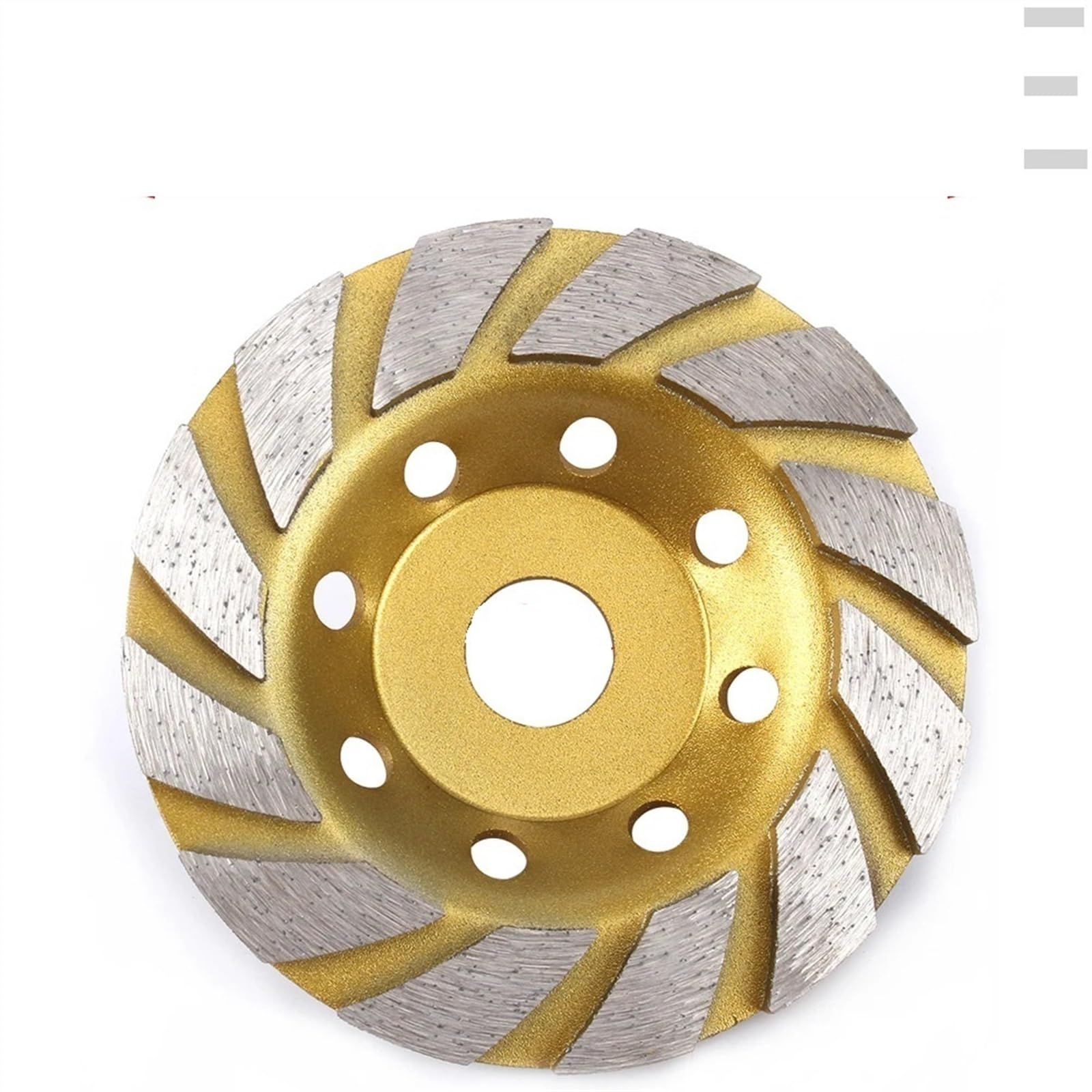 100/125/150/180mm Segment szlifierka diamentowa tarcza szlifierska do szlifierki kątowej ceramiczna kamień beton koło tnące 1 sztuka (150x22mm)