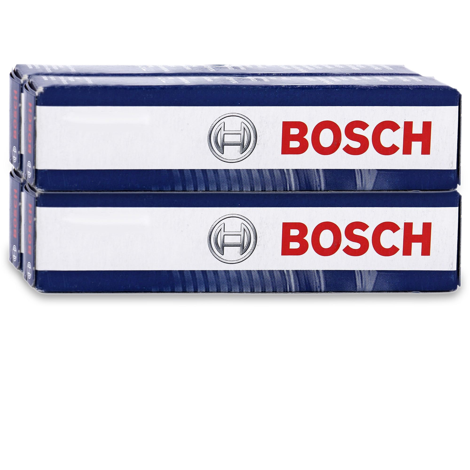 4x Original BOSCH Zündkerze Zündkerzen Doppelplatin FR6KPP33X+