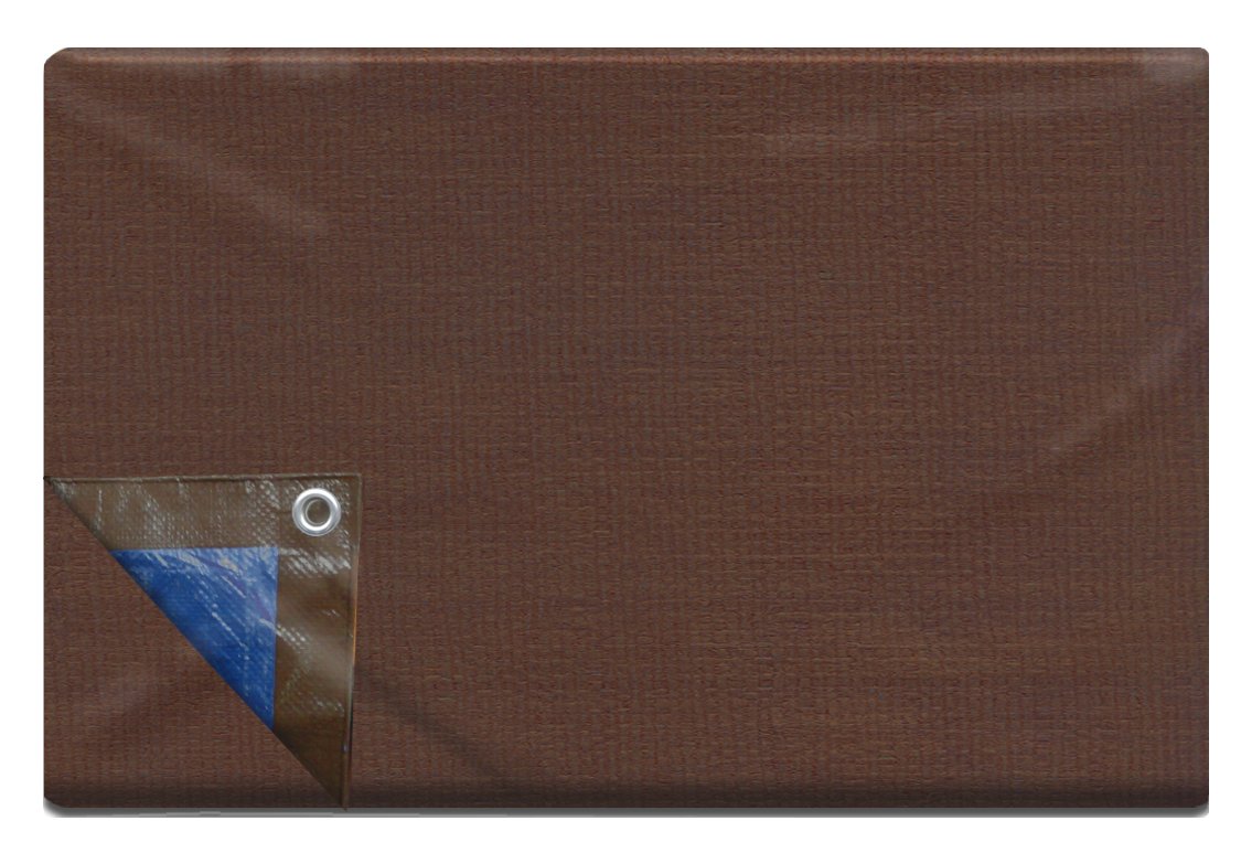 DeWitt BRB30X60-P Outdoor Canopies, 3.1 oz, Brown/Blue