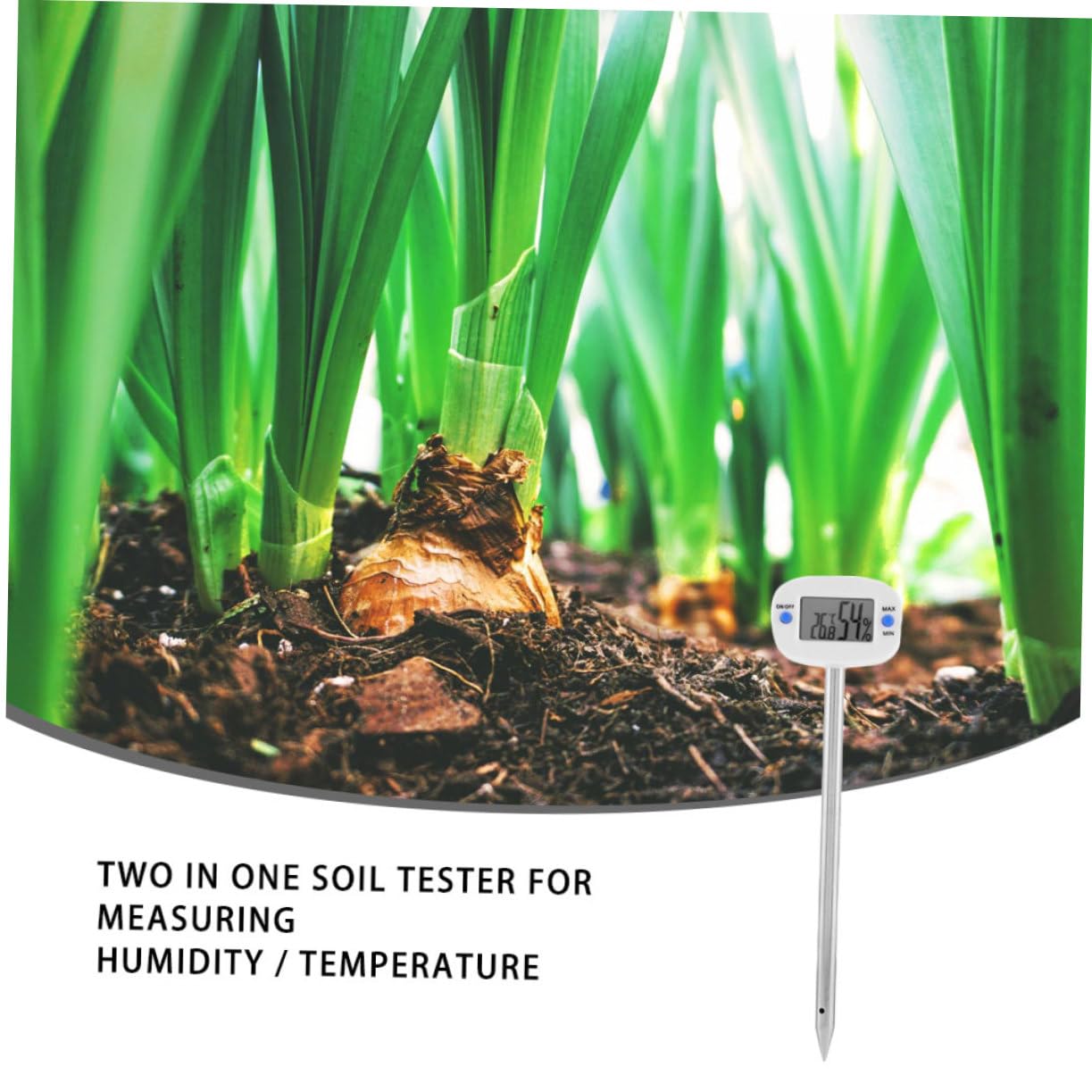 TOYANDONA 3 Piezas Termómetro Higrómetro de Mini Medidor de Temperatura para Jardinería para Plantas y Cultivos Sin Baterías Herramienta para Cuidado Huertos