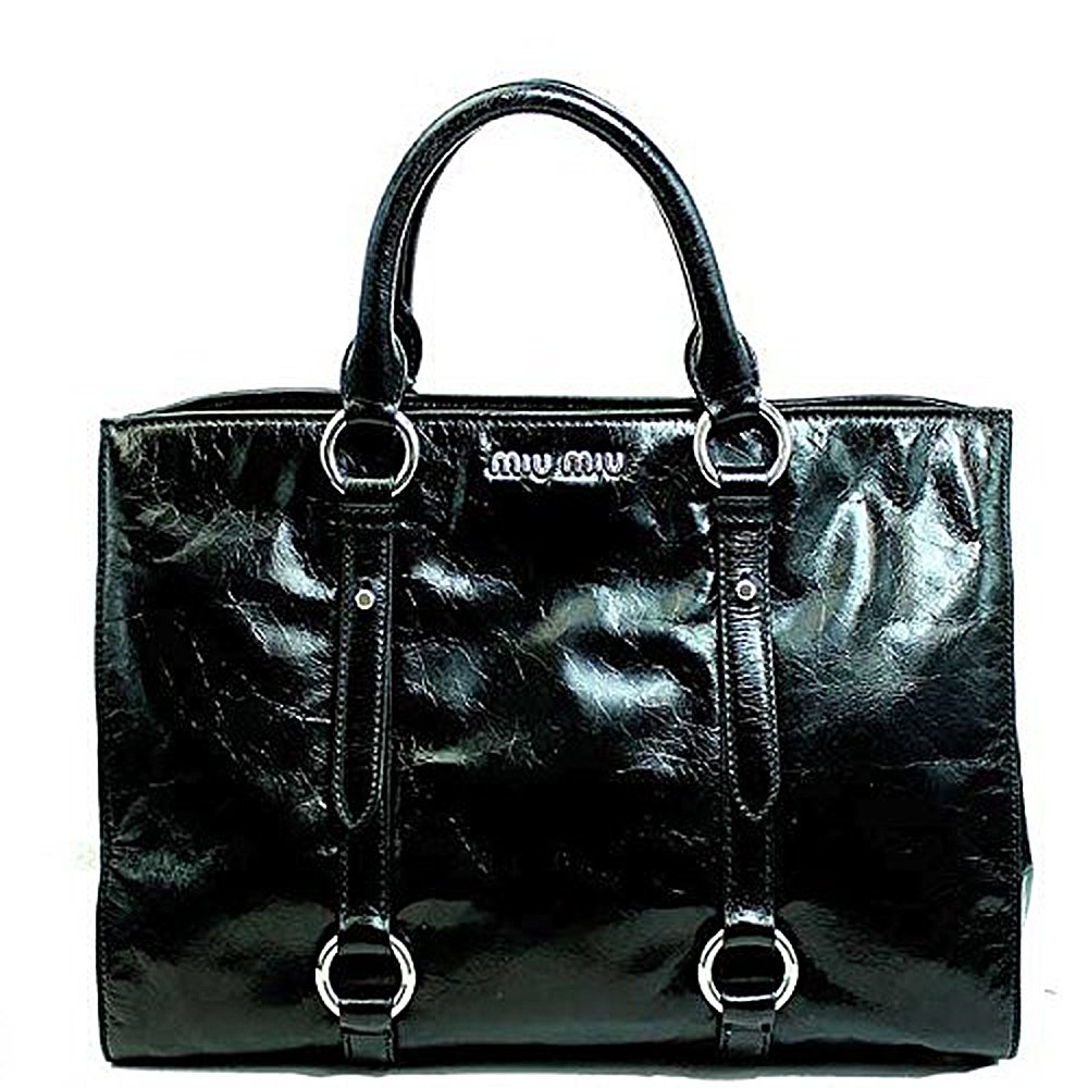 Amazon | (ミュウミュウ)MIUMIU バッグ レザー トートバッグ