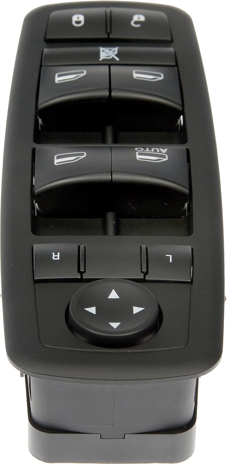 Dorman 901-486 Front Driver Side Master Window Switch Compatible with Select Dodge Models