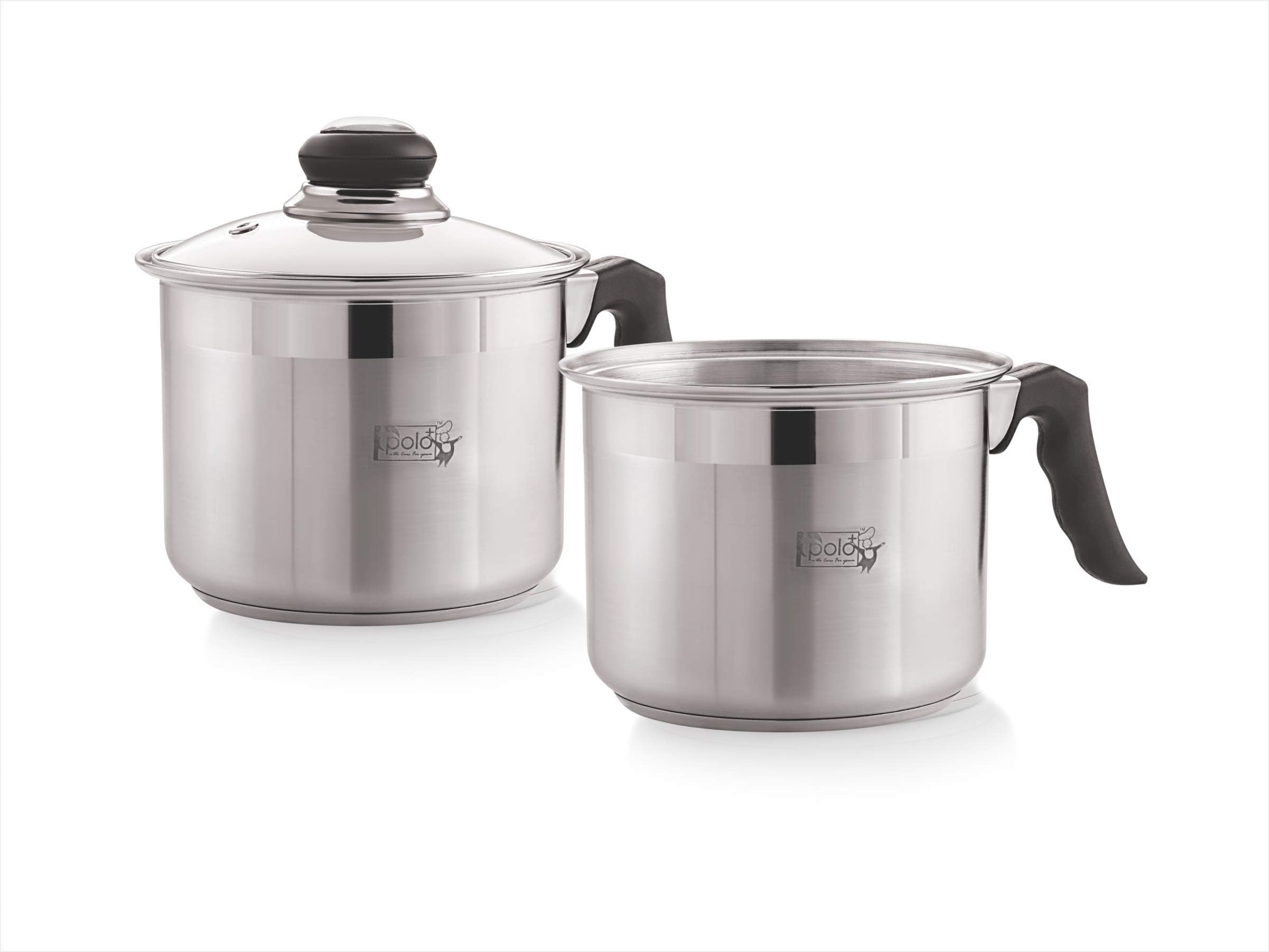 Induction Base Stainless Steel Milk Pot 16 cm (2.0 Ltrs)