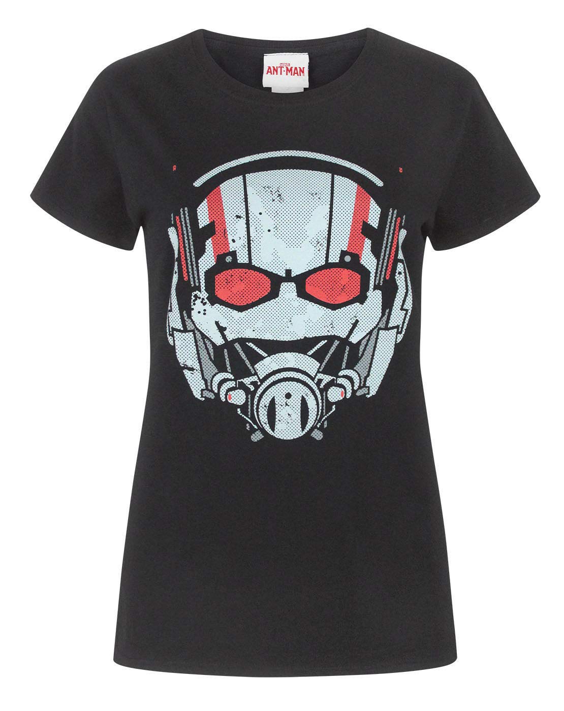 Marvel (Large) Short Sleeved T-Shirt (Womens ) Black