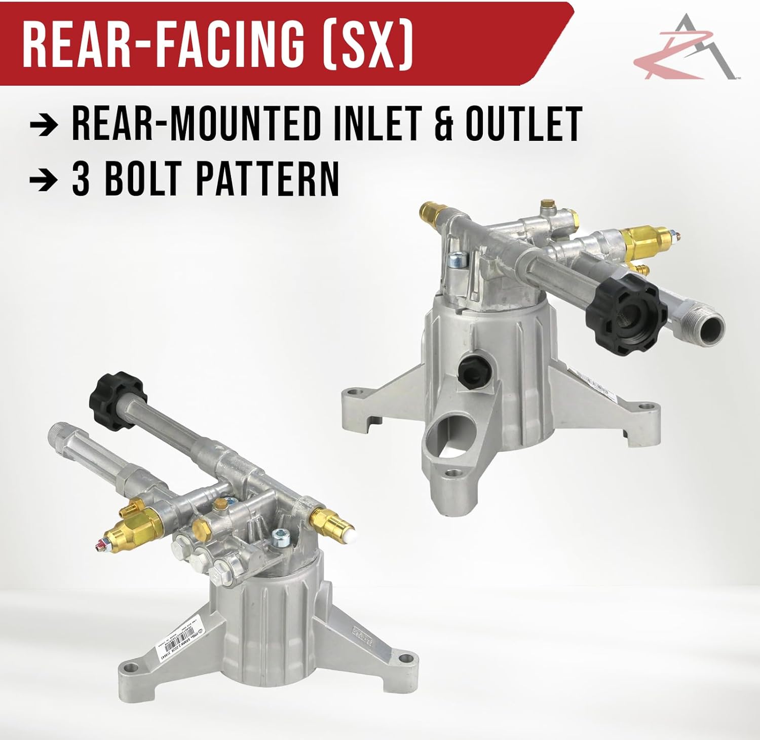 The ROP Shop OEM AR 7/8" Shaft 2600 PSI Pressure Washer Pump for Craftsman 580752192, 580752193