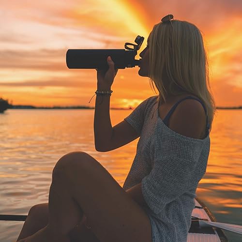 Miniatura 11 de Tervis Vaso aislado de triple pared de camuflaje verde musgo mantiene las bebidas frías, botella de boca ancha de 24 onzas, acero inoxidable, 1