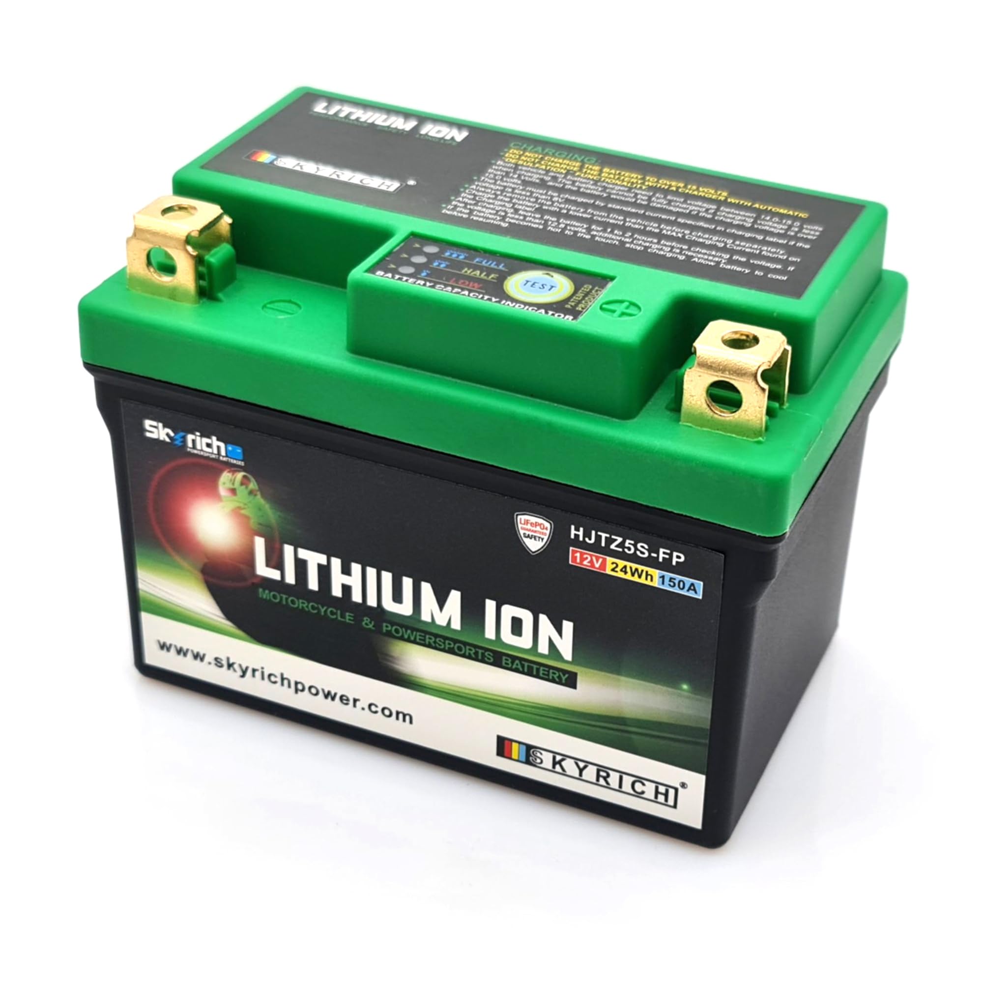 HJTZ5S-FP Lithium-Ion Battery Compatible With KTM SX SXF EXC XC Ultra Performance LiFePO 4 Battery