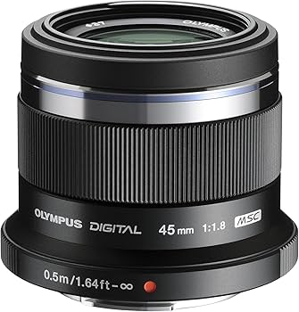 Amazon.com : Olympus M. Zuiko Digital ED 45mm f1.8 (Black) Lens