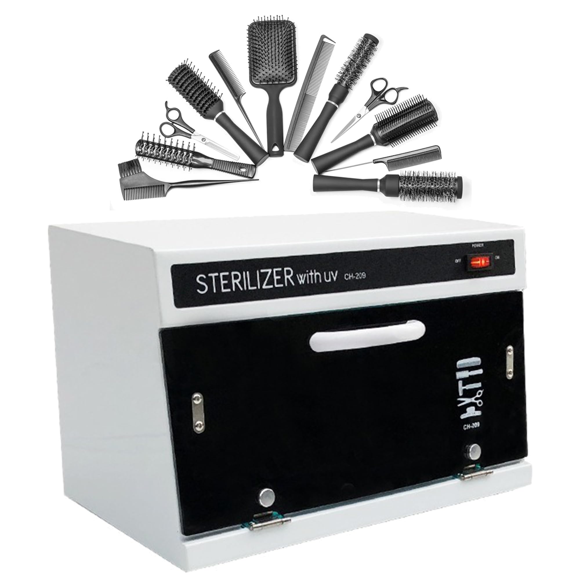 Gabinetto Di Disinfezione Con Sterilizzatore Uv Di Grande Capacità Per Spa, Unghie, Tatuaggi, Strumenti Dentali E Utensili Da Barbiere - Sicurezza Di Grado Medico, Ideale Per Saloni Di Bellezza