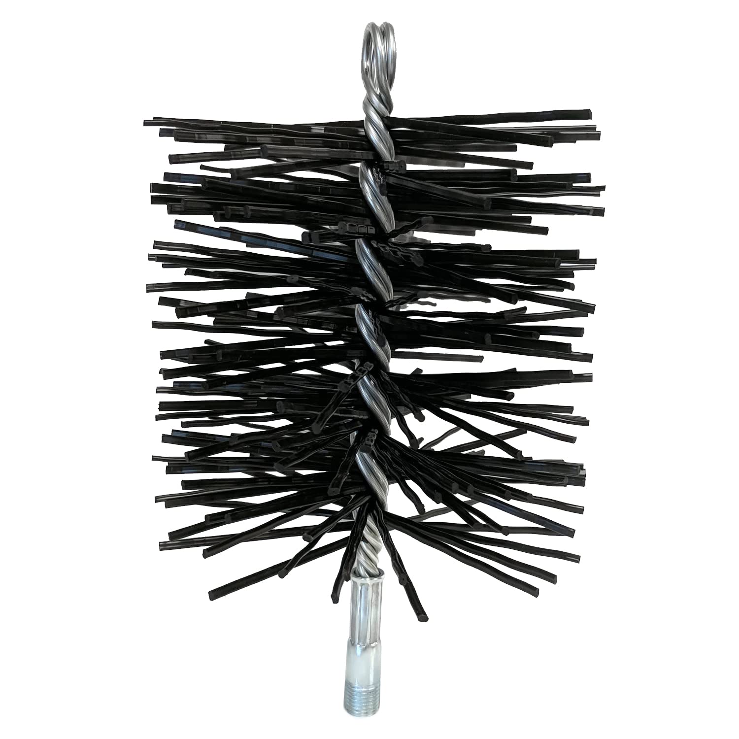 Brosse de nettoyage pour cheminée ronde Midwest Hearth 17,8 cm hérisson ramonage conduit
