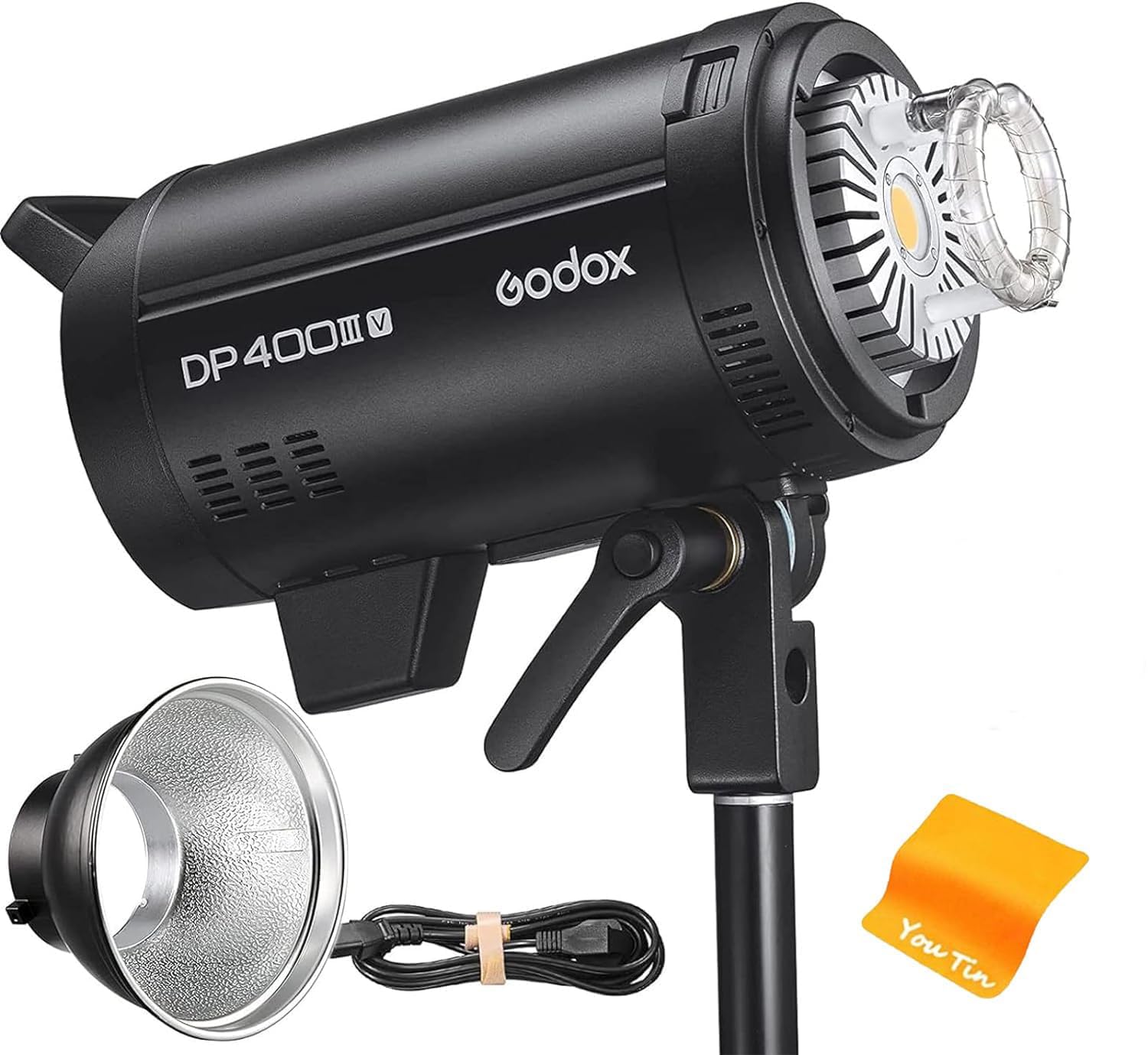 Godox DP400IIIV Flash de estudio 400Ws GN87 2.4G X-System 5600±200K 1/2000-1/800s Blitzdauer, soporte Bowens, flash de fotografía DP400III-V, DP400III V Godox Monolight, flash estroboscópico para