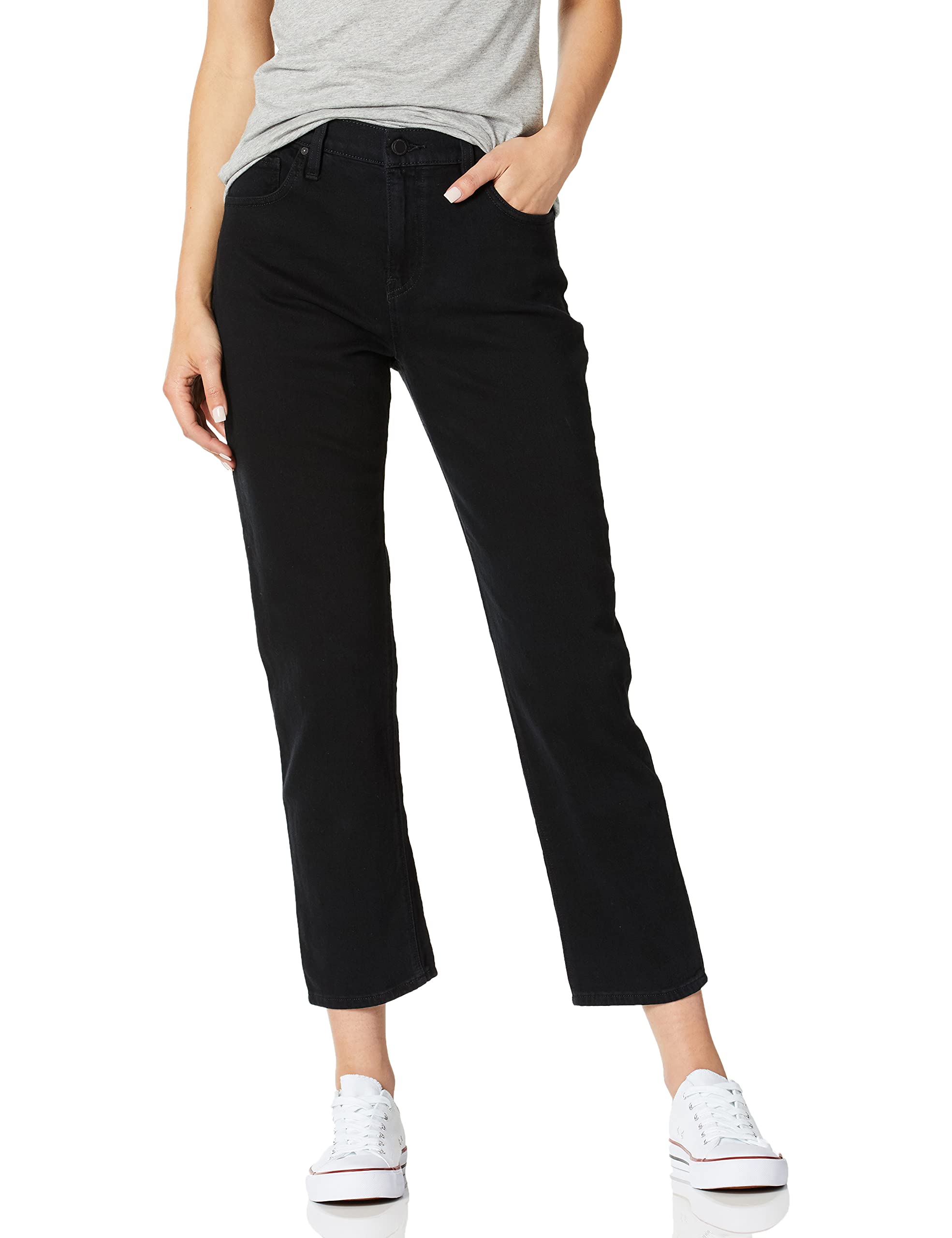 Photo 1 of Hudson Jeans Women's JESSI Relaxed CROPPD Boyfriend 5 Pocket Jean Pants, Vega, 25