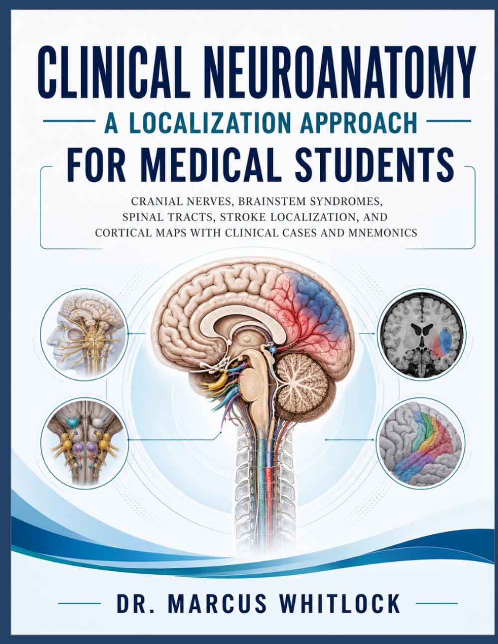 CLINICAL NEUROANATOMY A LOCALIZATION APPROACH FOR MEDICAL STUDENTS: CRANIAL NERVES, BRAINSTEM SYNDROMES, SPINAL TRACTS AND CORTICAL MAPS WITH CASES AND MNEMONICS