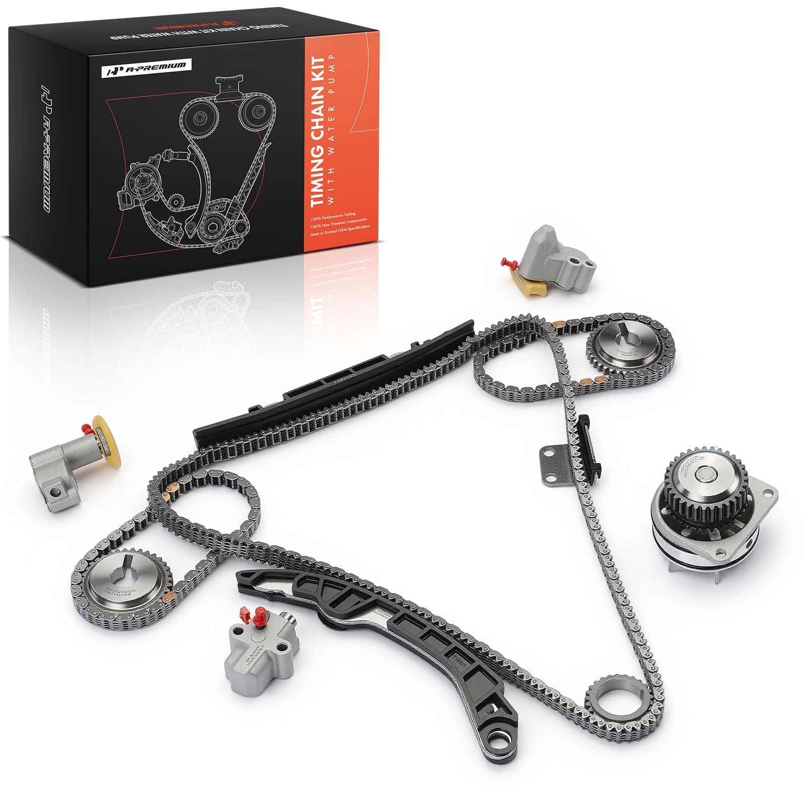Photo 1 of A-Premium Engine Timing Chain Kit with Water Pump