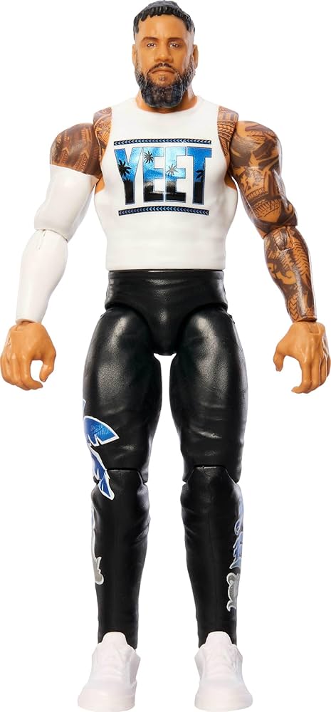 Amazon.com: Mattel WWE Jey USO Action Figure, Main Event