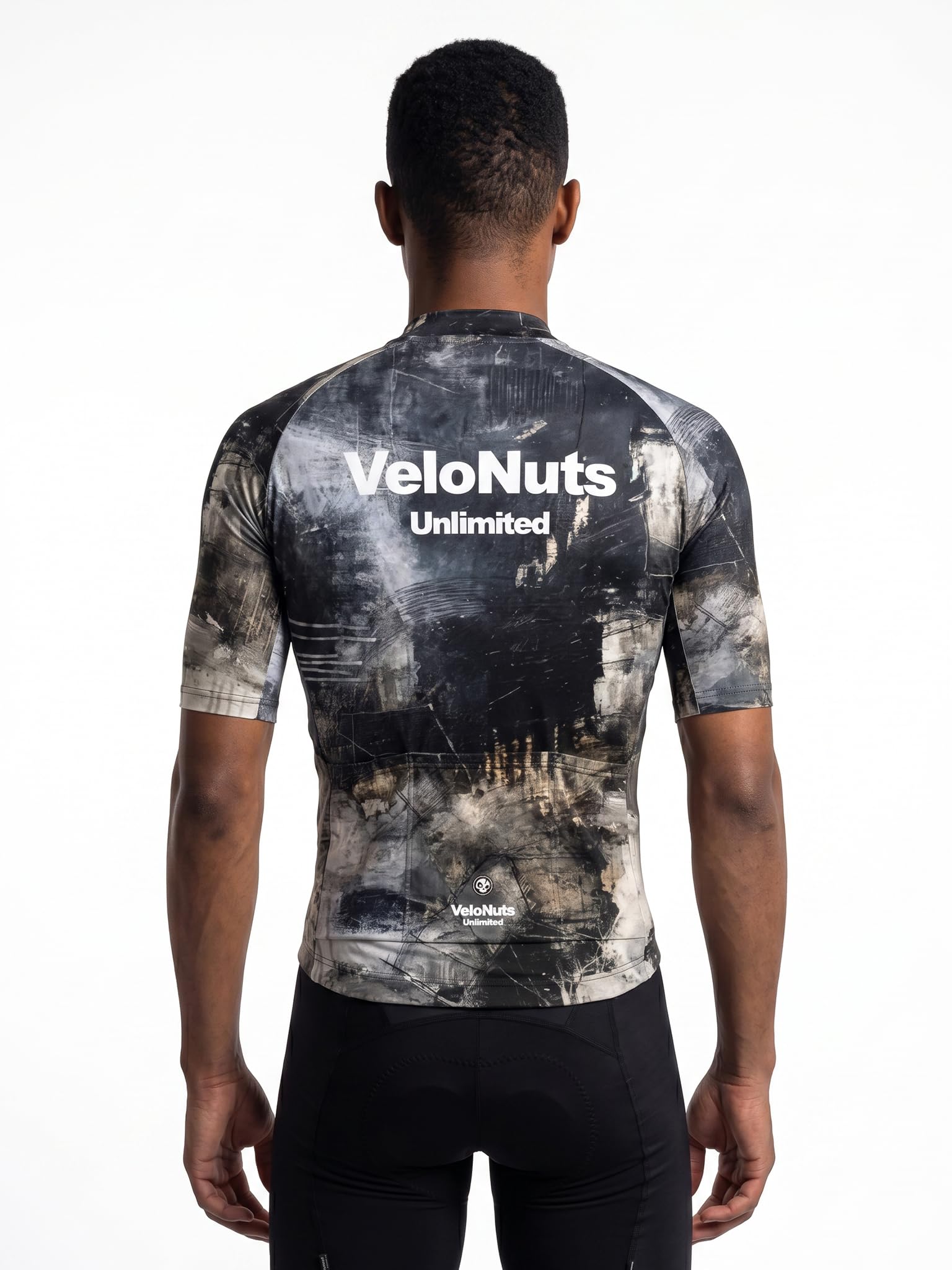 Maglia da ciclismo a maniche corte da uomo, traspirante, Urban Camo