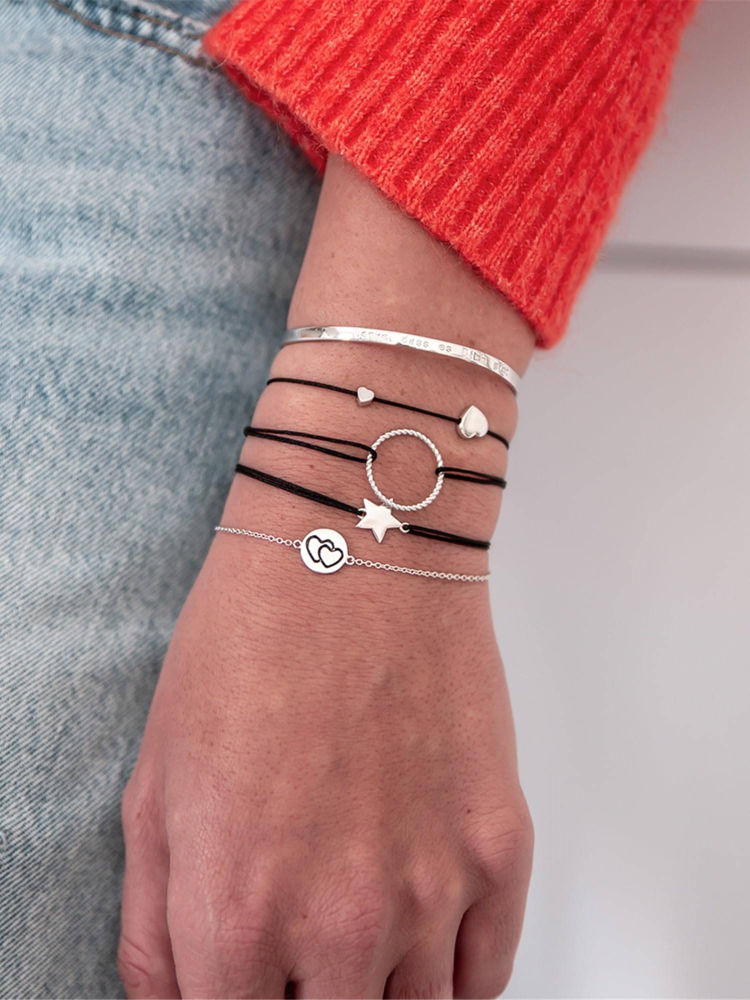 GLANZSTÜCKE MÜNCHEN Damen Armband 925/- Sterling Silber