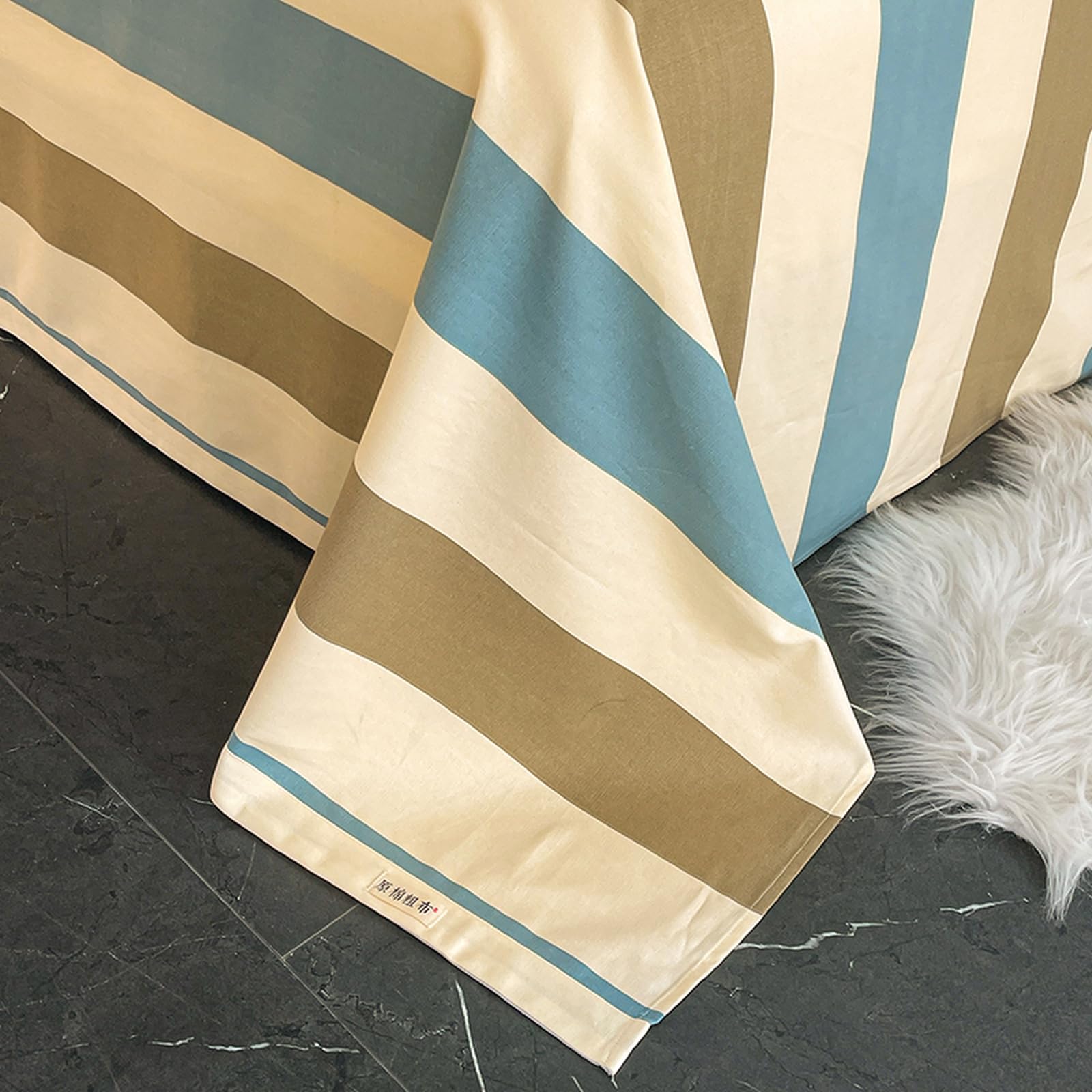 Bettlaken ohne Gummizug 230x245cm/3pcs,Baumwolle, auch für Abdeckungen/Tischdecken/Sommerlaken zum zudecken