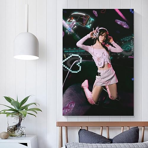 Miniatura 5 de LE SSERAFIM Perfect Night CHAEWON Music KPOP ARTIST Póster decorativo para pared de sala de estar, dormitorio, 16 x 24 pulgadas