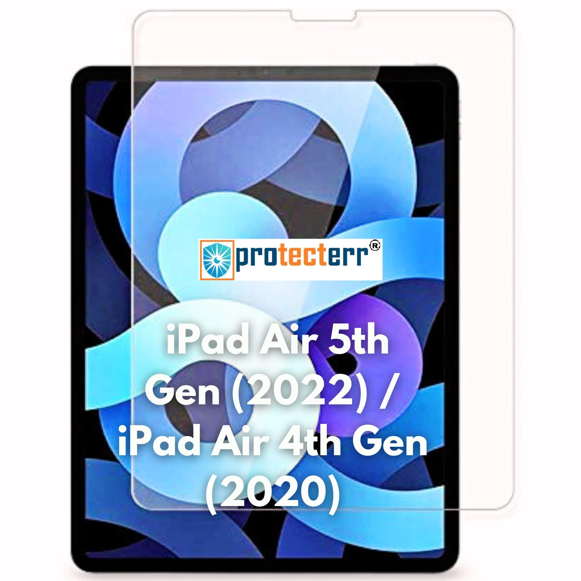 Protecterr Screen Protector Guard for Apple iPad Air 5th /iPad Air 4th Generation (2022/2020, 10.9 inch) - Anti-Scratch, Smudge Proof, HD Clear, Bubble Free - Premium Protection (Not a Tempered Glass) (B0CH59JJJ8) Amazon Price History, Amazon Price Tracker