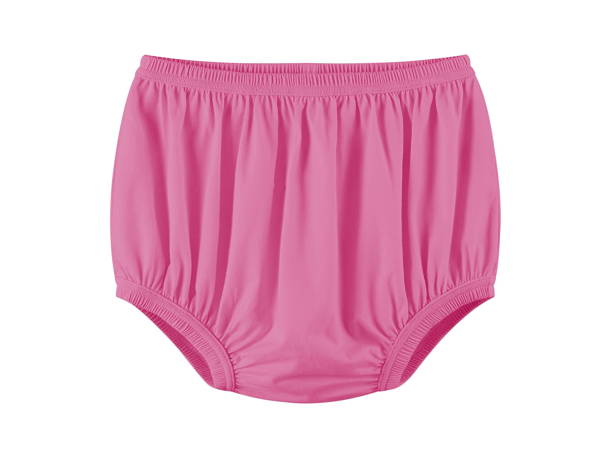 EEOST Adult Diaper Cover for Incontinence Noiseless Leak-Protection Underwear Plastic Pants Over Diapers Waterproof Rubber Pants (Pink, XL(Woman Size)