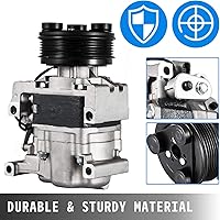 Vista 2 de VEVOR Compresor de CA CO 24005C EG2161K00 EGY16145Z para Mazda 5 3 CX7 2007-2008 Mazda CX-7 23L 97471 98471 23L Compresa de aire acondicionado