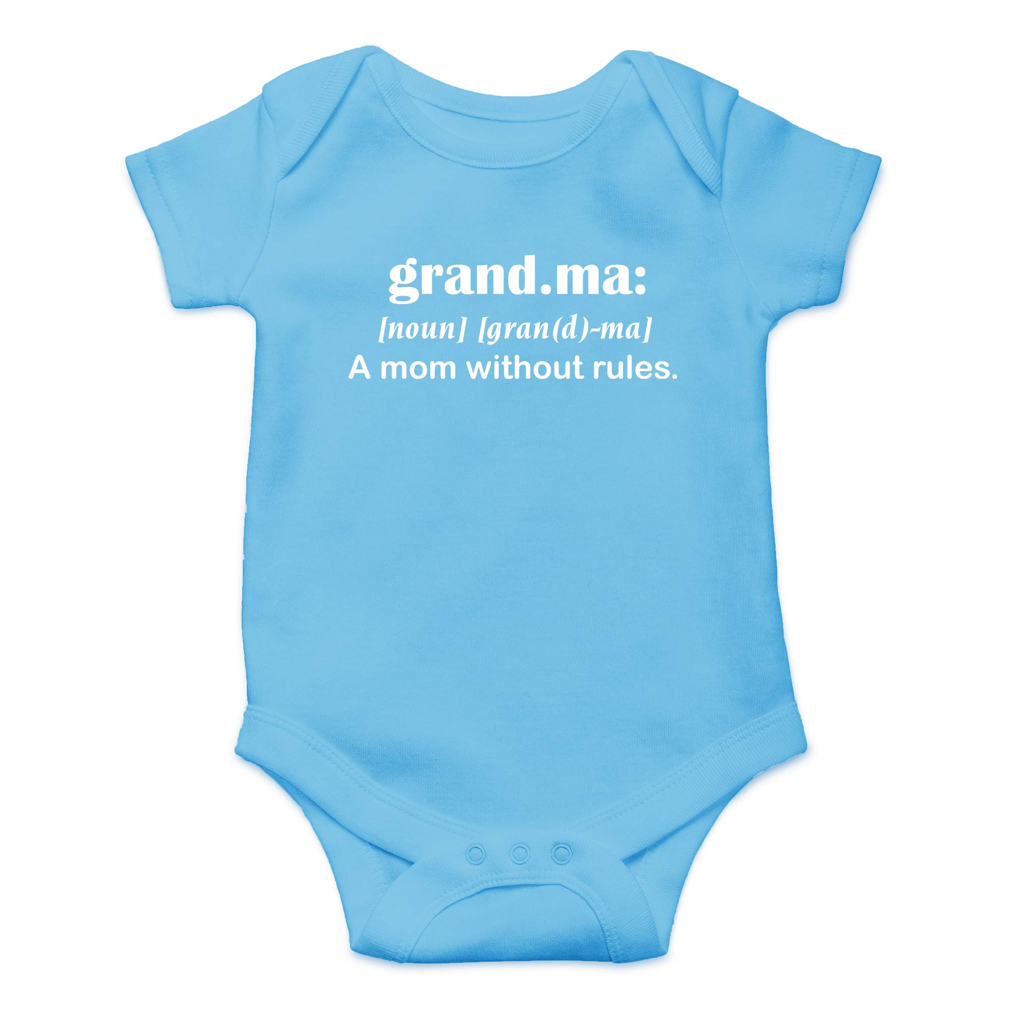 CBTwear Grandma Definition - Baby Clothes - Funny Newborn Bodysuit Outfits for Boys and Girls
