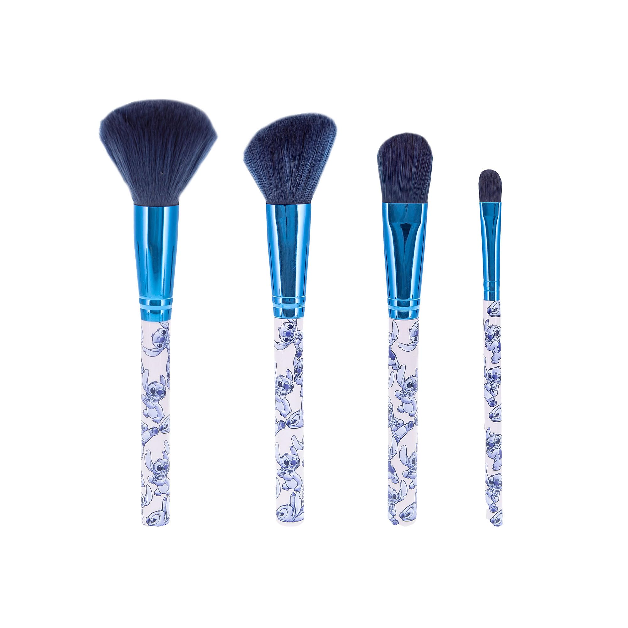 Stitch Cosmetic Brush Set Makeup x4, Stitch Denim - Image 2