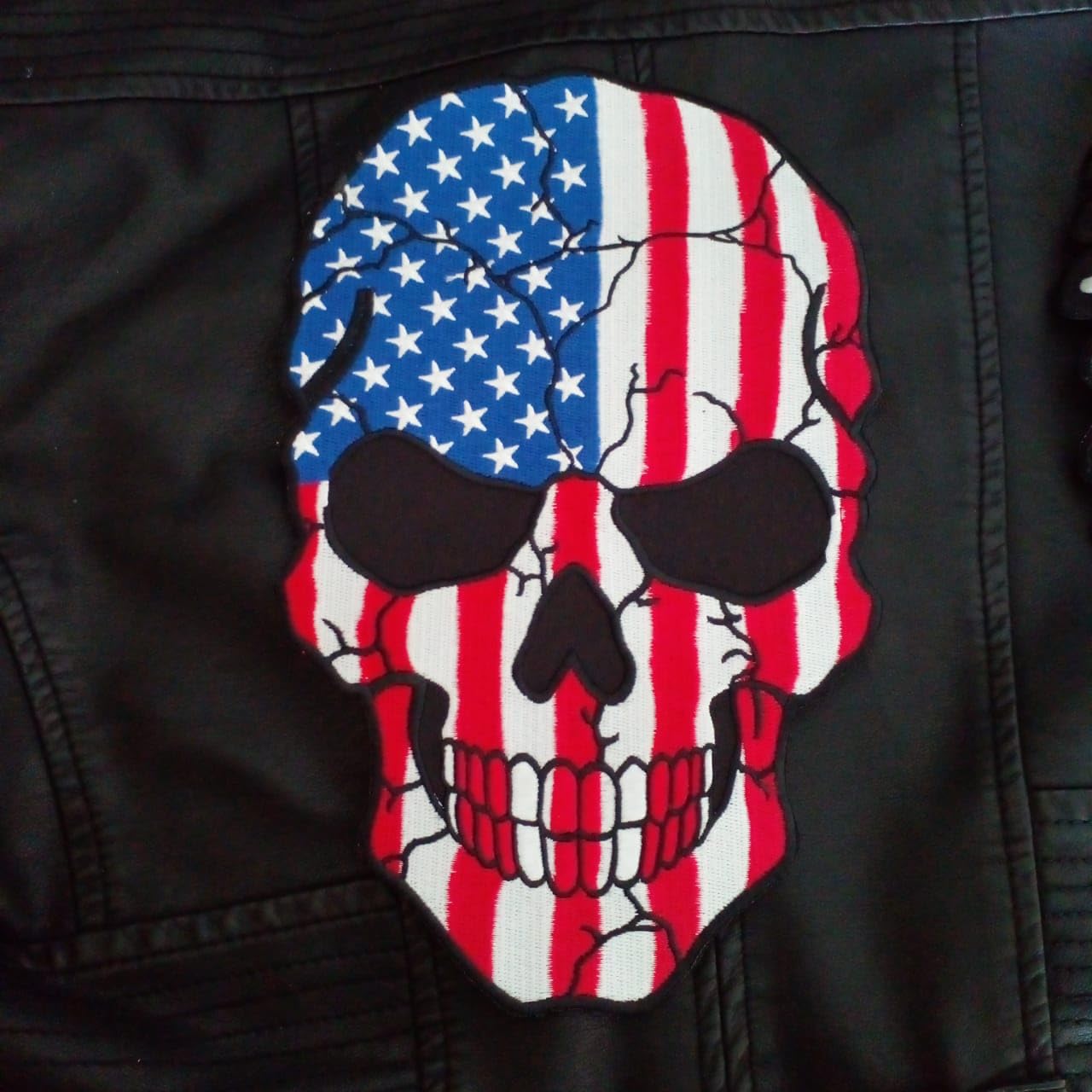 Toppa punk motociclista aquila ricamo toppa termoadesiva toppe termoadesive per abbigliamento toppe termoadesive su vesti giacca cucire fai da te  15