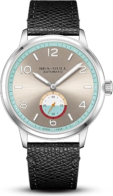 SEA-GULL Mens Automatic Mechanical Wristwatch with Seconds Sub-dial,6161
