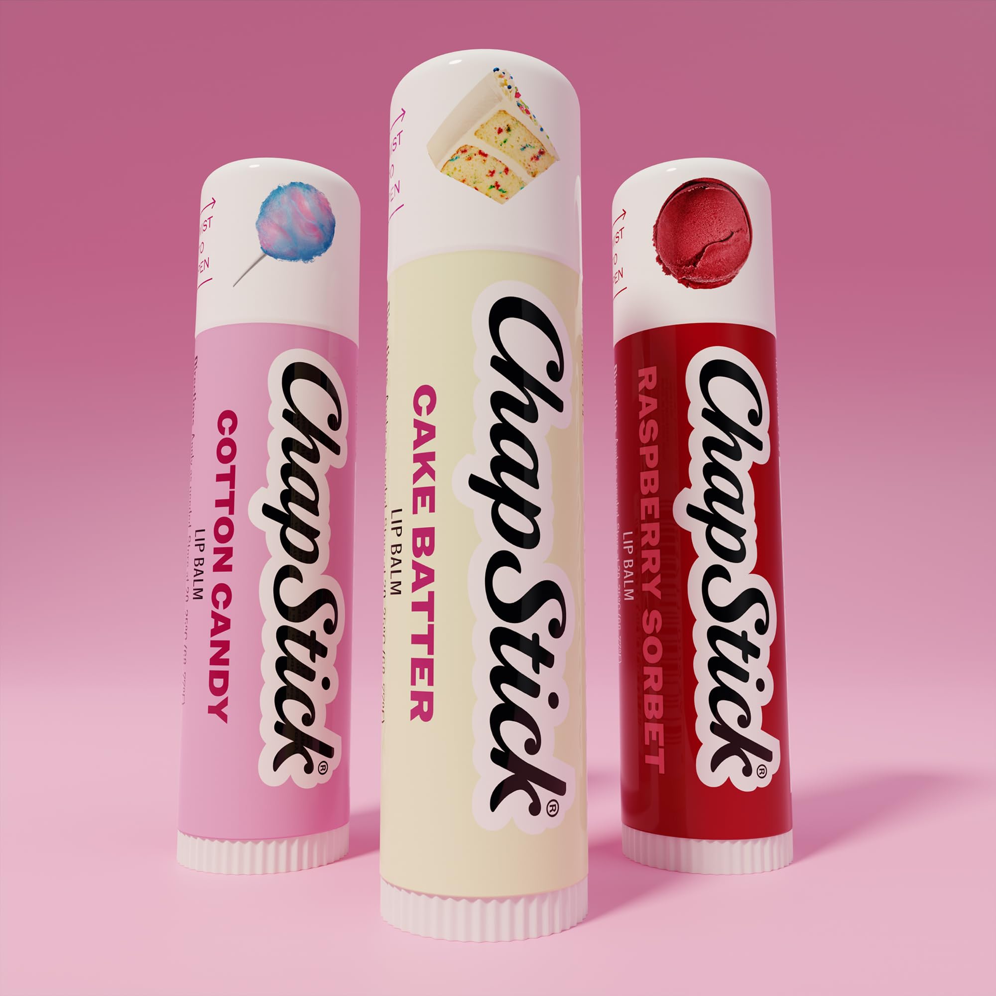 ChapStick Flavored Lip Balm Tube for Soft, Protected Lips