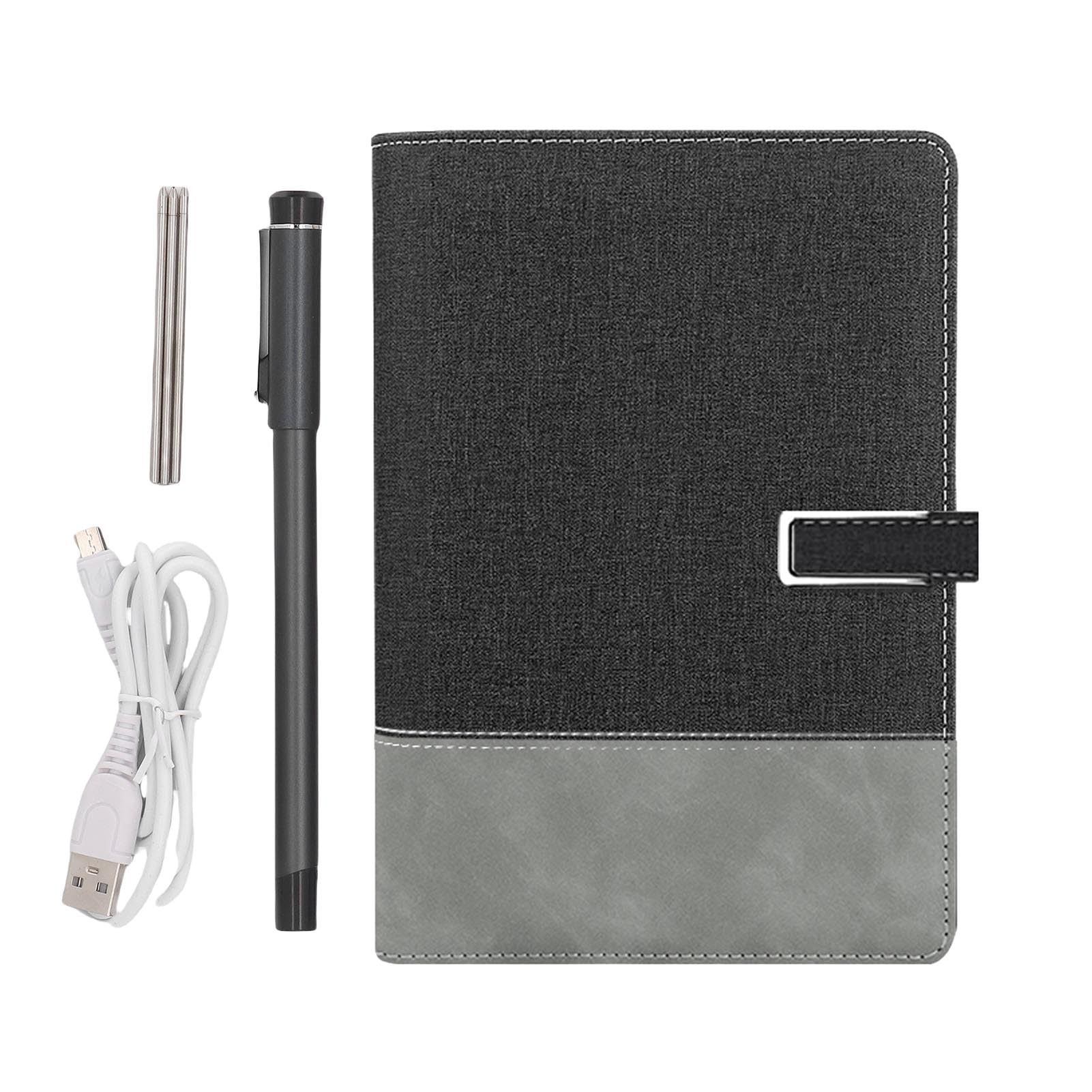 Sorandy 3 w 1 Cyfrowy Pióro Inteligentne, Zestaw Pisania Smartpen do Robienia Notatek, Synchronizacja w Czasie Rzeczywistym, Kompatybilna dla Smartfonów, Konwersja na Tekst, Przechowywanie, (Black