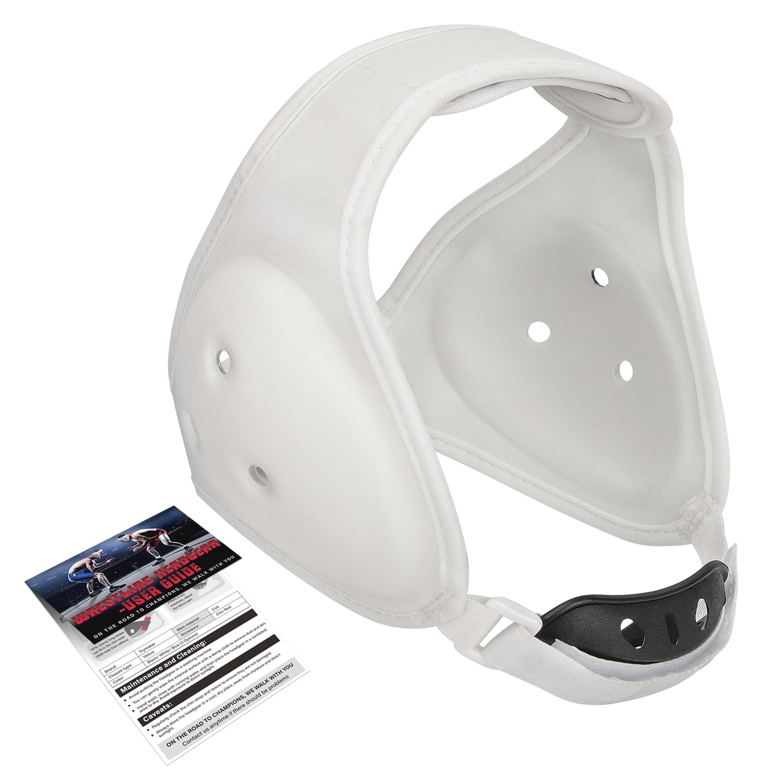Trymaker Wrestling Headgear, Youth Wrestling Head Gear with Chin Cup