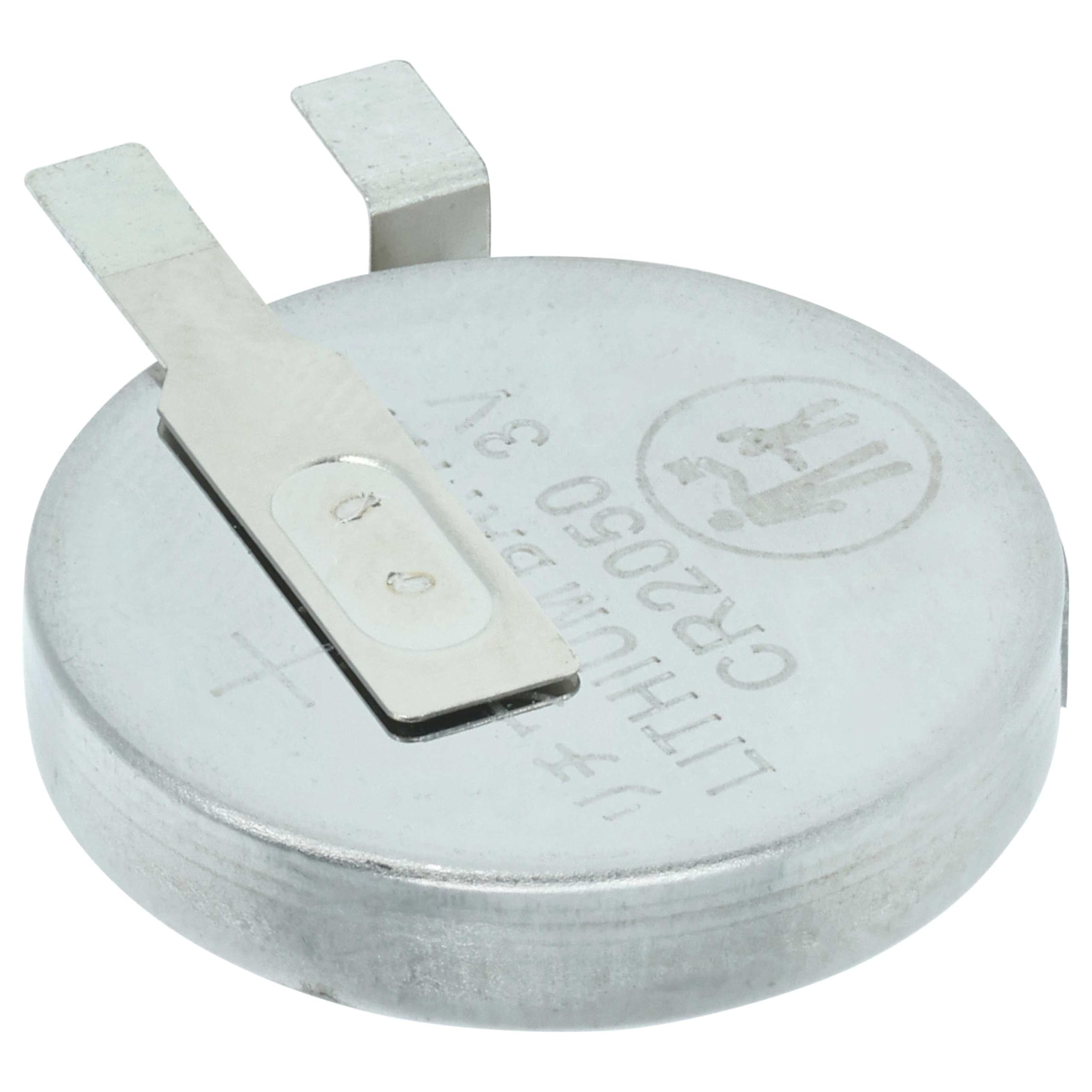 vhbw 10x Li-Ion Batería de botón de Repuesto reemplaza Maxell CR2050HR 350 mAh 3 V Compatible para lámparas solares, etc.