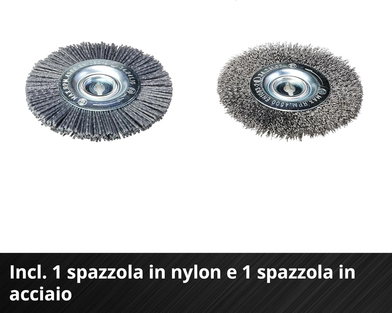 Einhell Pulisci fughe a batteria GC-CC 18 Li - Solo Power X-Change (18V, Velocità giri 1200 /min, manico telescopico, incl. 1 spazzola nylon e 1 in acciaio, senza batteria e caricabatteria)