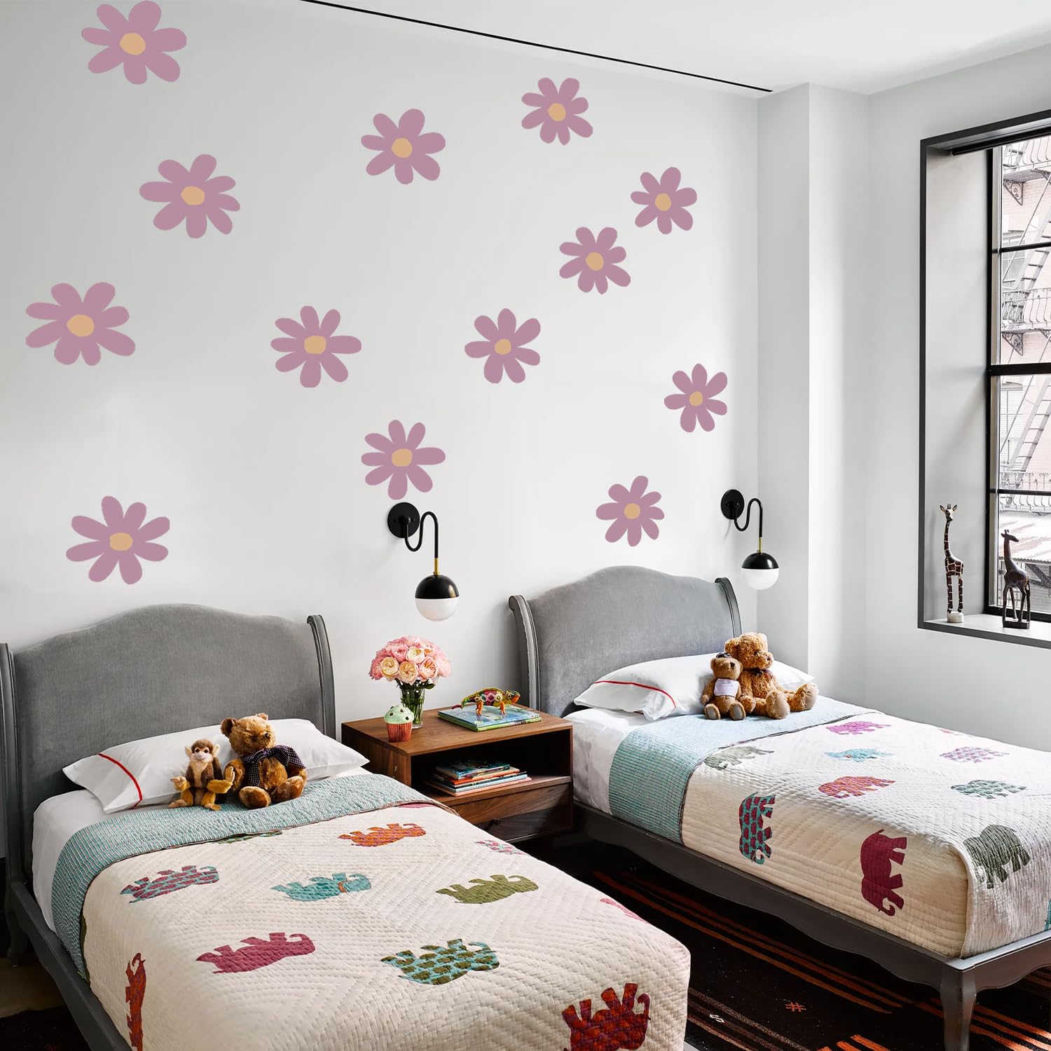 Daisy Stencil Templates Large Flower Stencils For Painting - Reusable ...
