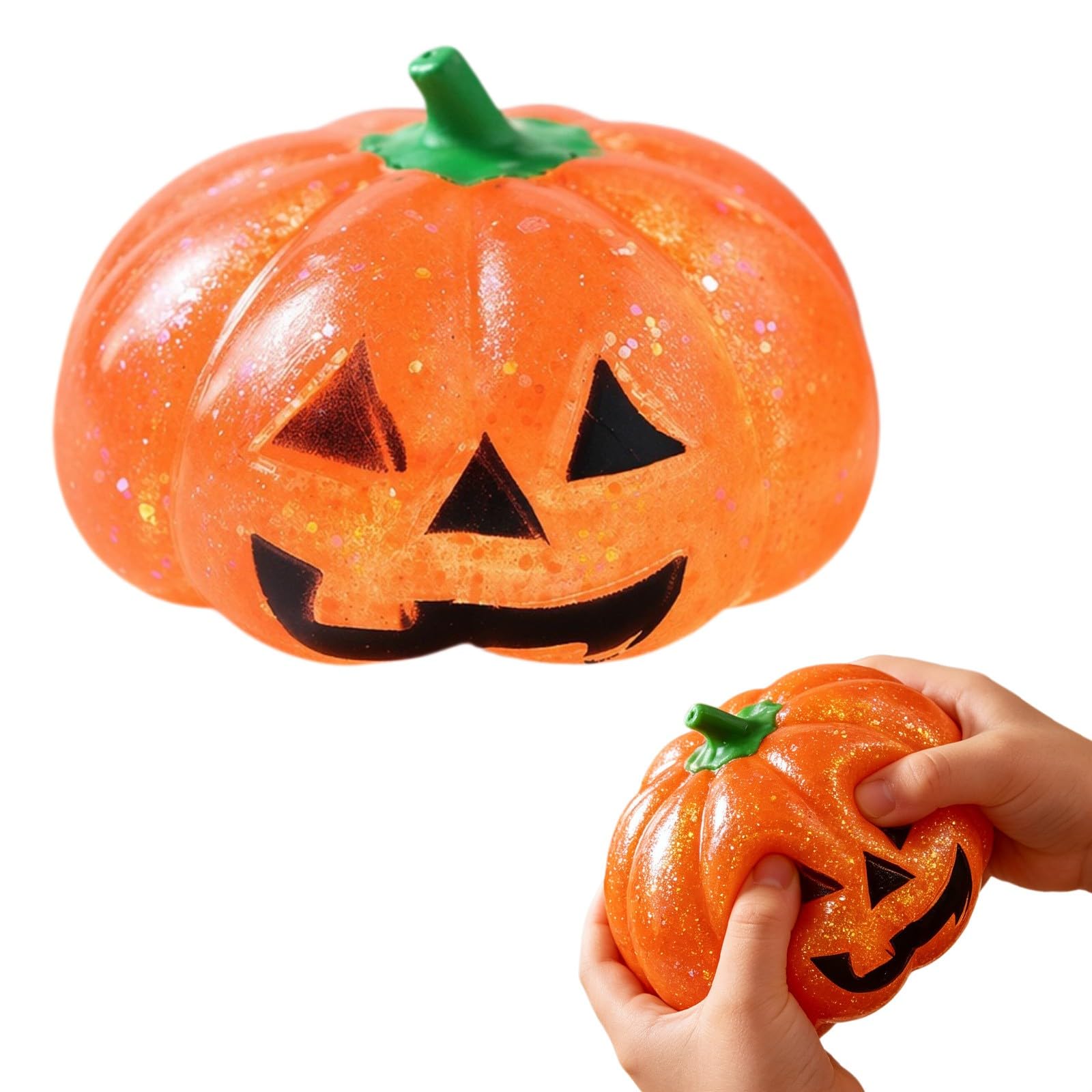 Halloween Squishy Mystery Box Set,Spooky Ghost Pumpkin Halloween Squish-ies