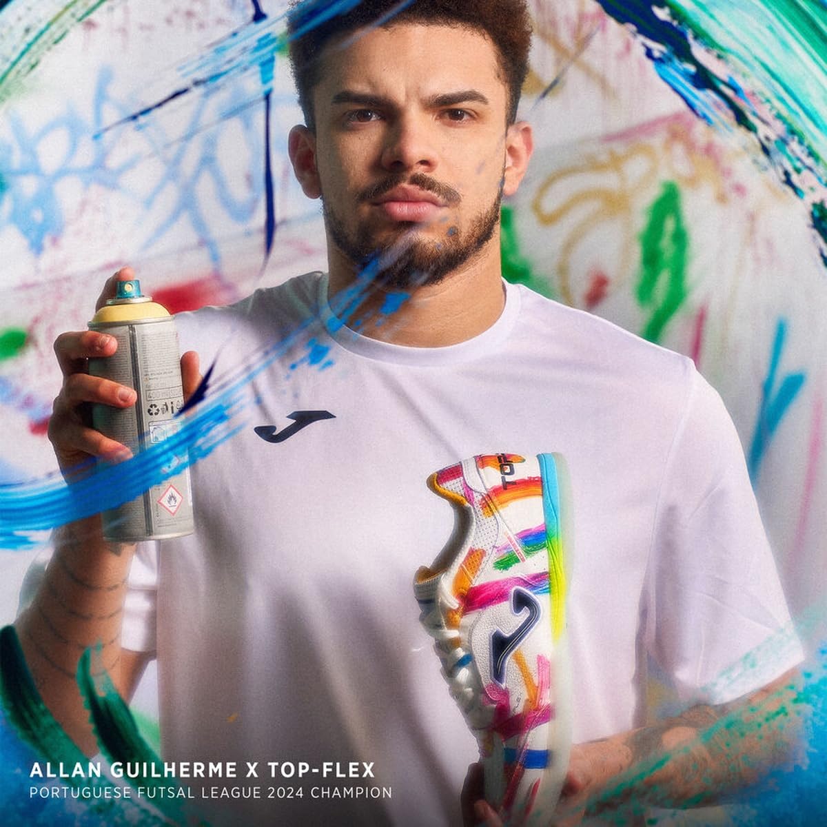 Joma Top Flex Graffiti 26, Zapatillas de fútbol a 5 Unisex Adulto, Limited Edition