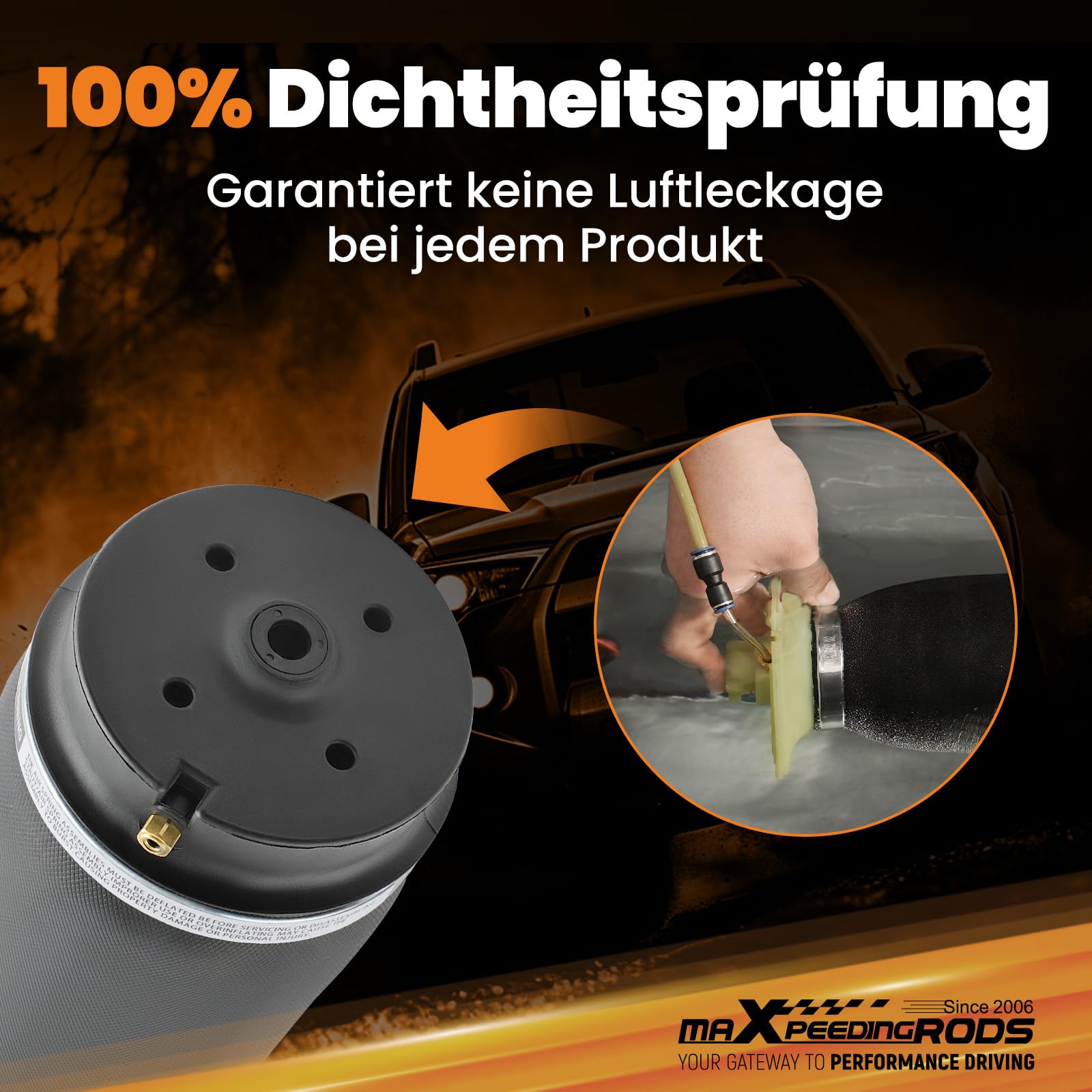maXpeedingrods Luftfederung Luftfeder Hinten Paar für GL-Klasse M-Klasse W164 X164 4matic