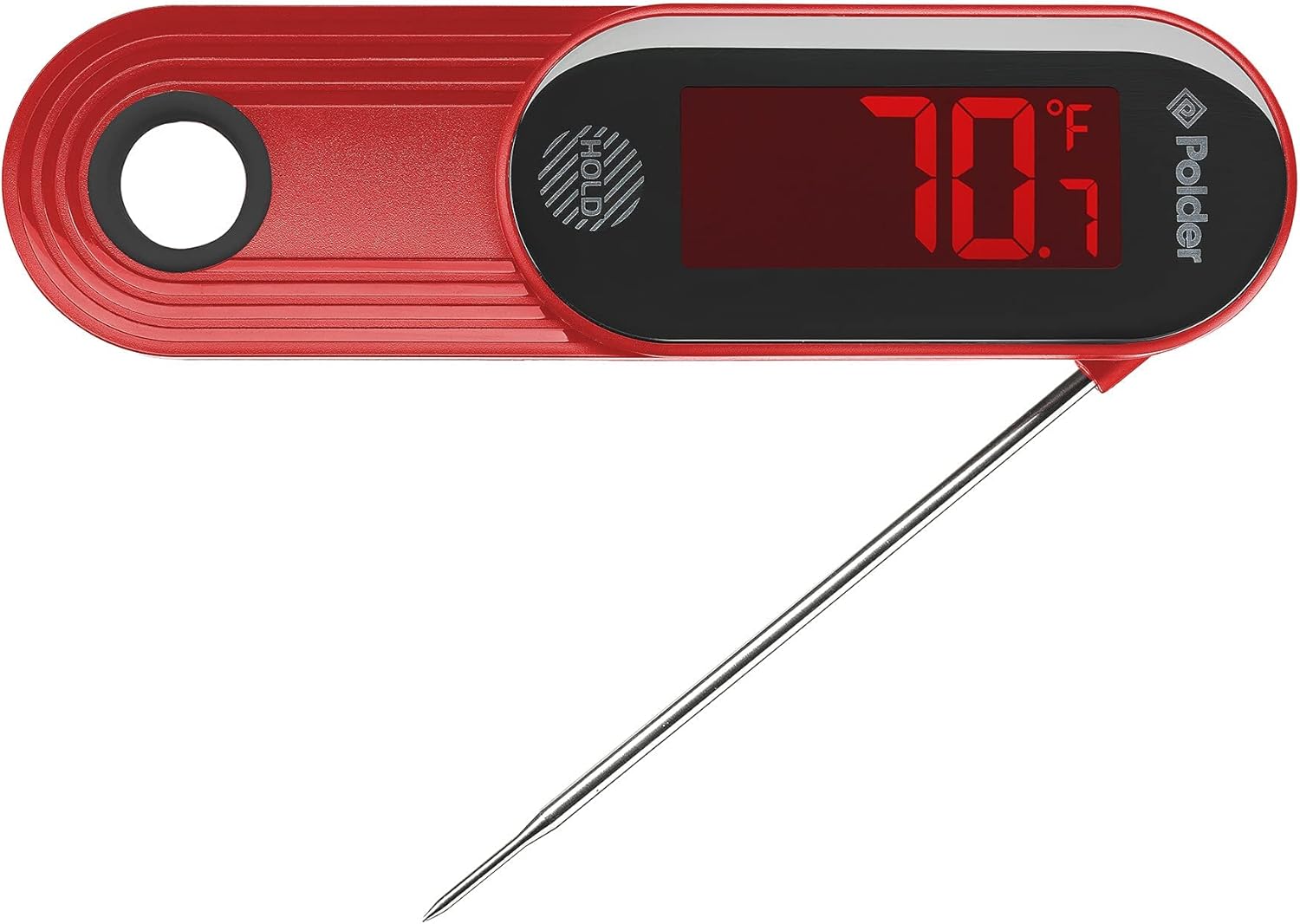 Review Polder Waterproof Digital Instant Read Meat Thermometer with