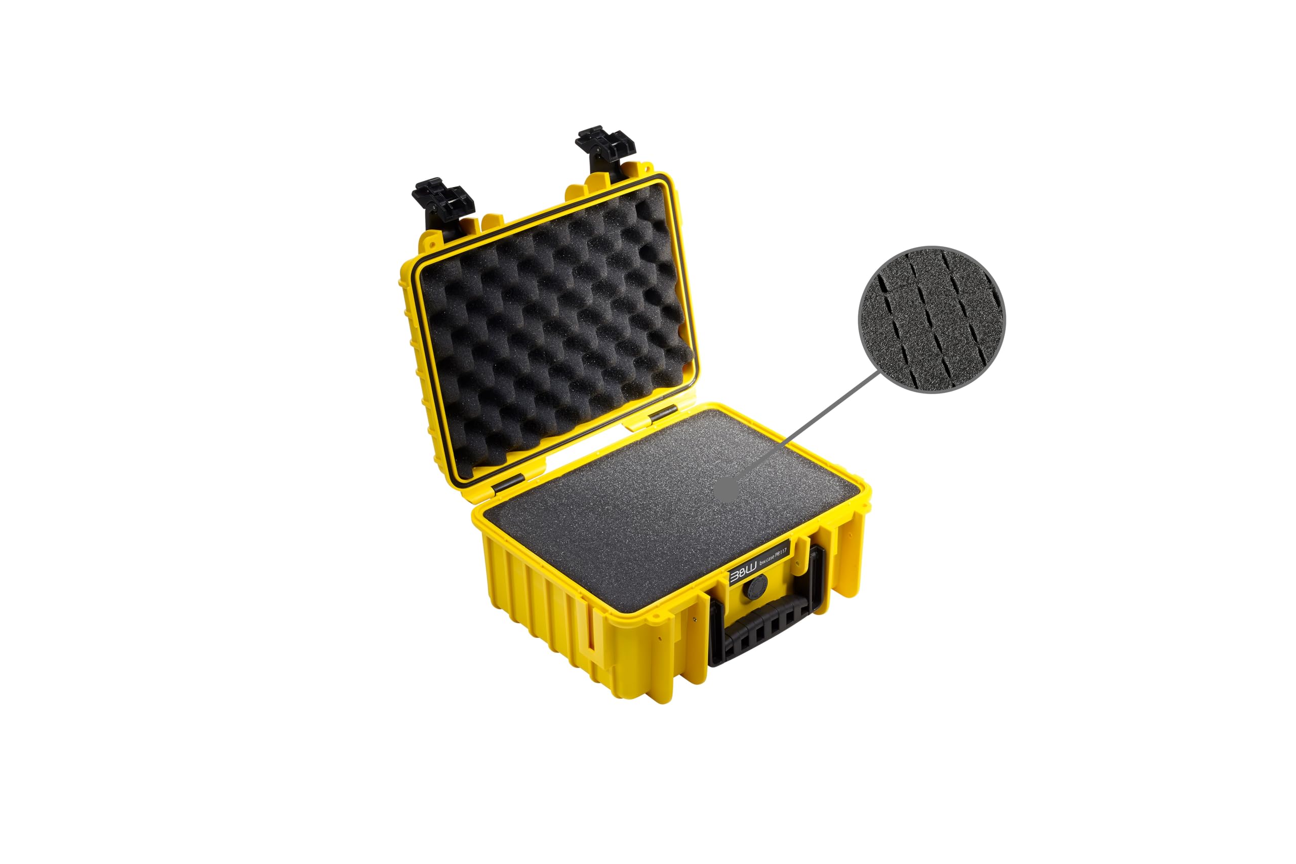 Type 3000 Outdoor Case with SI Foam, Yellow