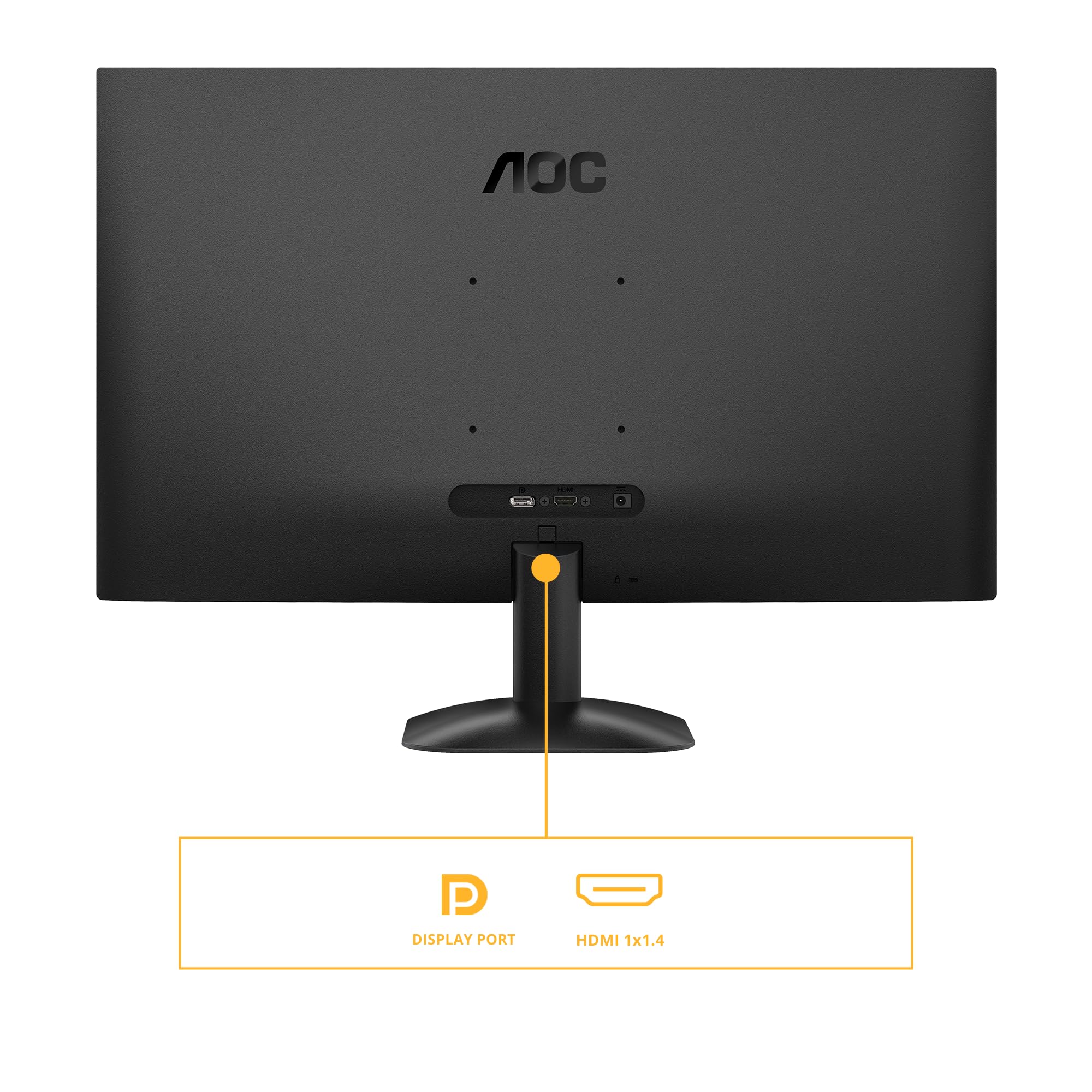 AOC Q27B35E 27-calowy monitor QHD, 75 Hz, IPS, 1 ms MPRT, adaptacyjna synchronizacja, HDR10 (2560 x 1440, HDMI 1 x 1.4, DP 1 x 1.4), czarny
