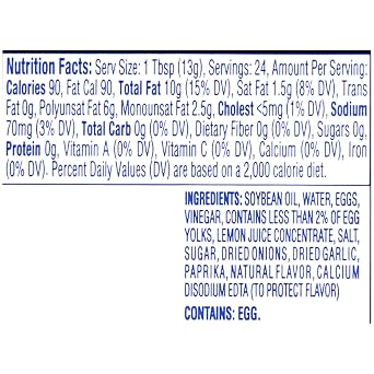 Kraft Mayo Real Mayonnaise, 12 Fl Oz, Pack of 12